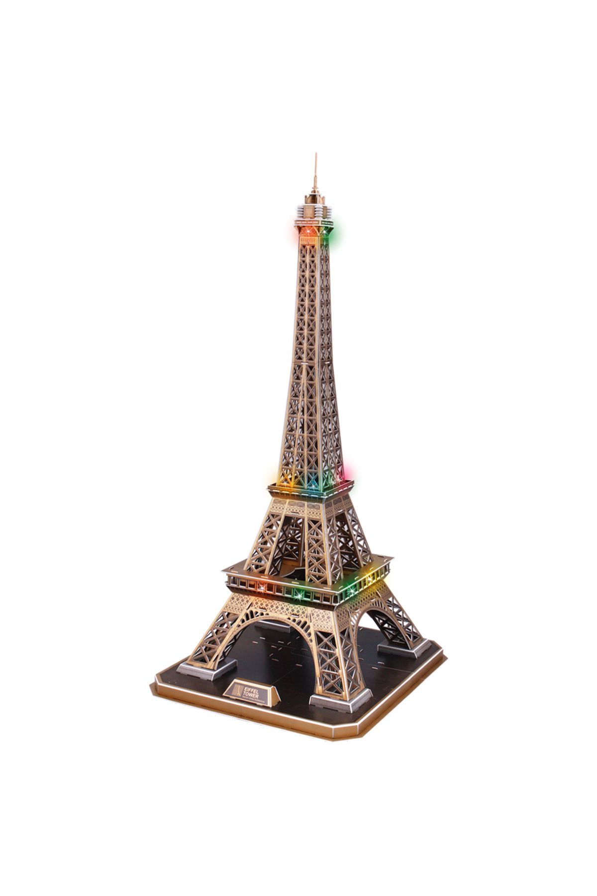 Cubic Fun 3d 82 Parça Puzzle Eiffel Kulesi - Fransa (LED IŞIKLI)