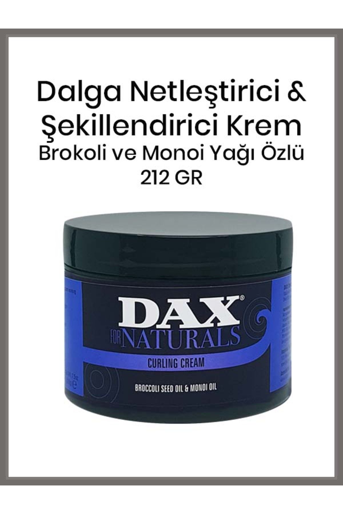 Dax Naturals Dalga Netleştirici + Şekillendirici Krem 212 gr