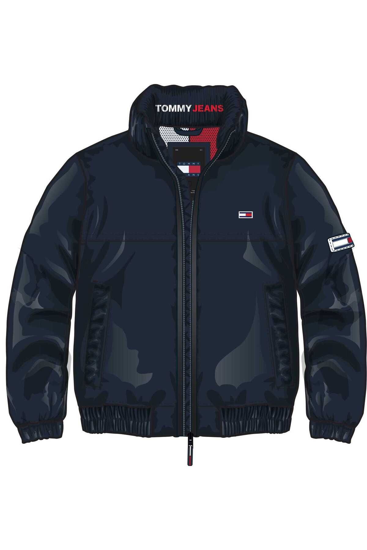 Tommy Hilfiger TOMMY JEANS ERKEK ESSENTIAL CASUAL BOMBER MONT
