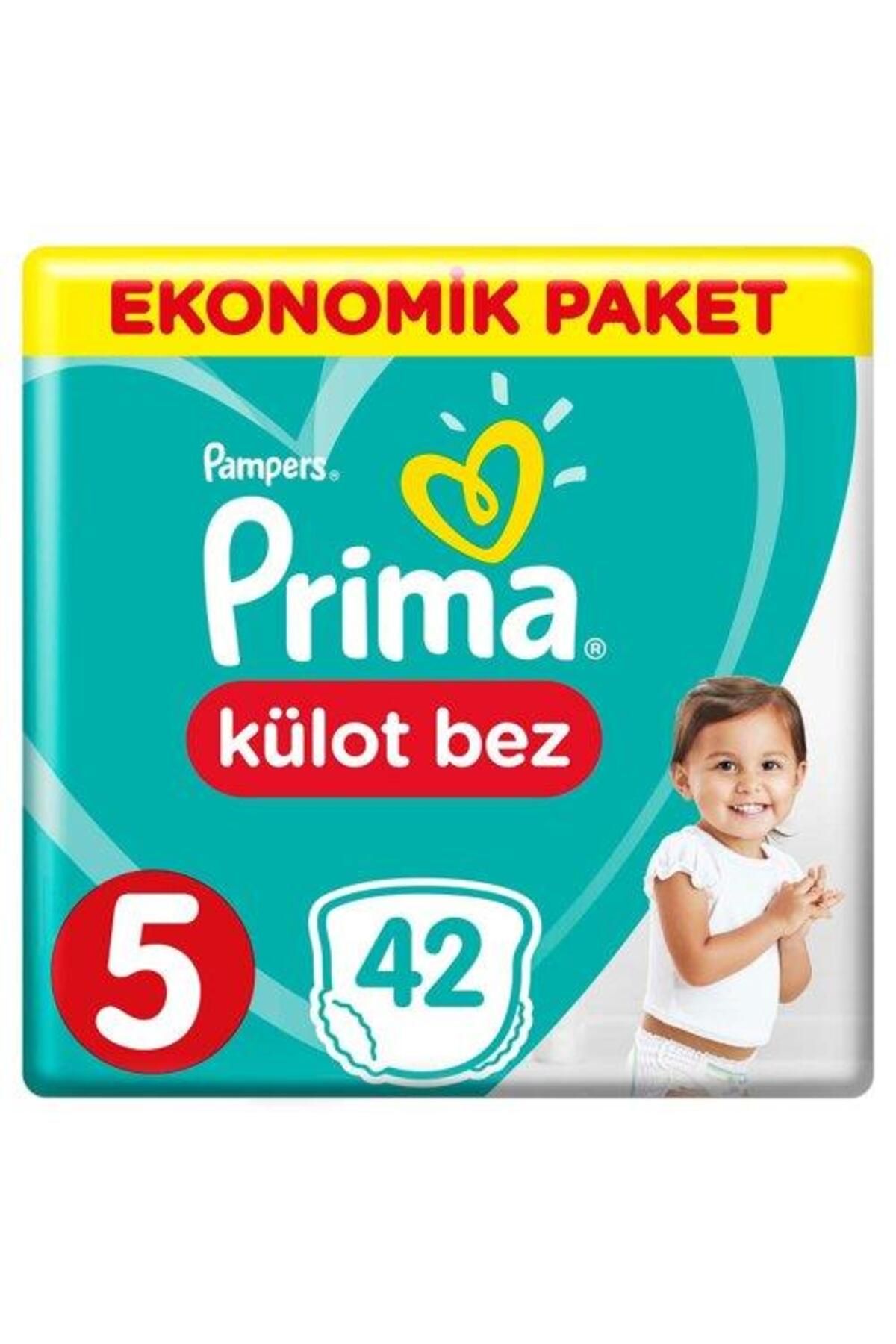 Prima Külot Bebek Bezi 5 Beden Junior Ekonomik Paket 12-17 Kg 42 Adet