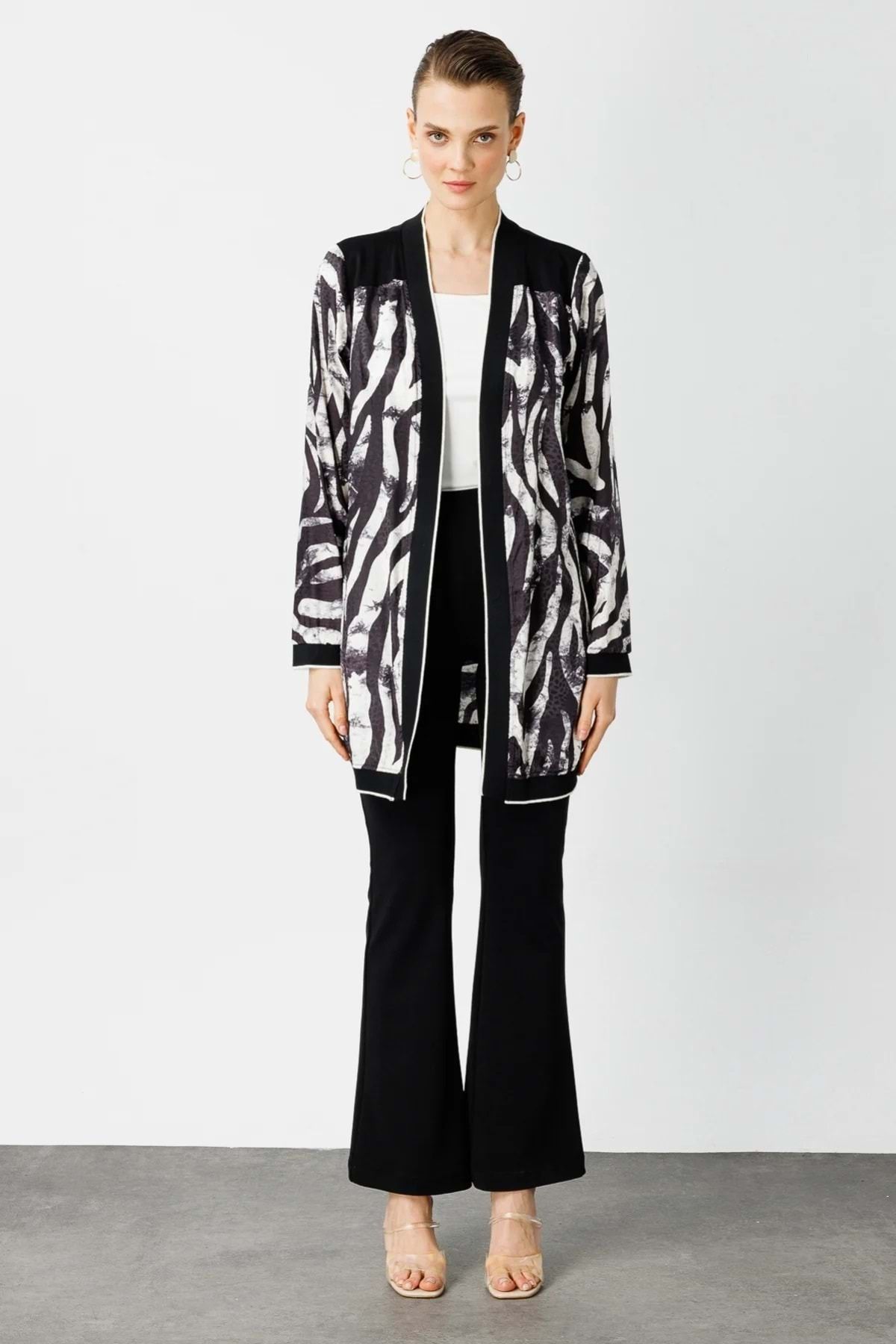 On Fashion Onfashion Hırka On36923 Siyah L