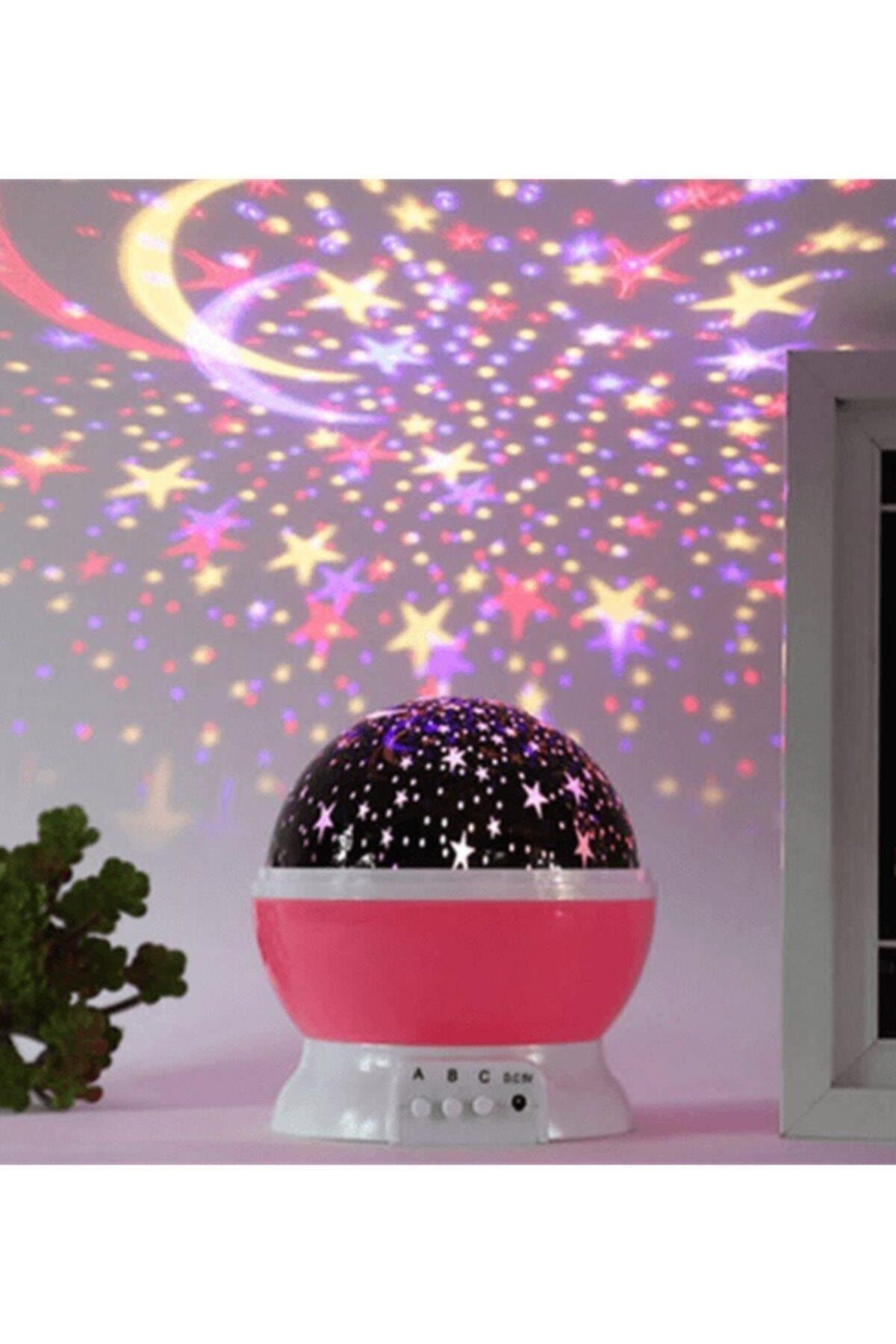 TechnoSmart Renkli Ve Dönen Star Master Projeksiyon Gece Lambası