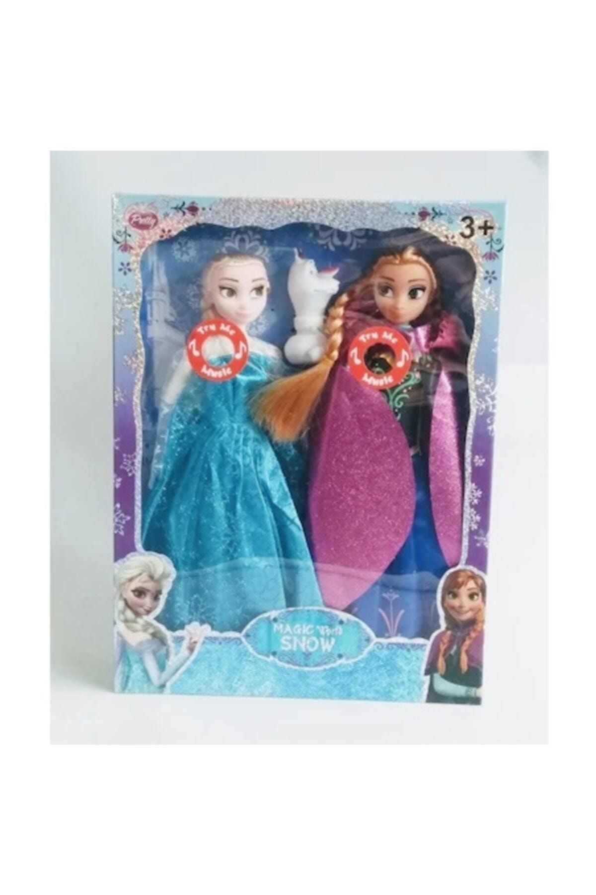 Bobo Şarkı Söyleyen Müzikli Frozen Bebek Seti Anna Ve Elsa