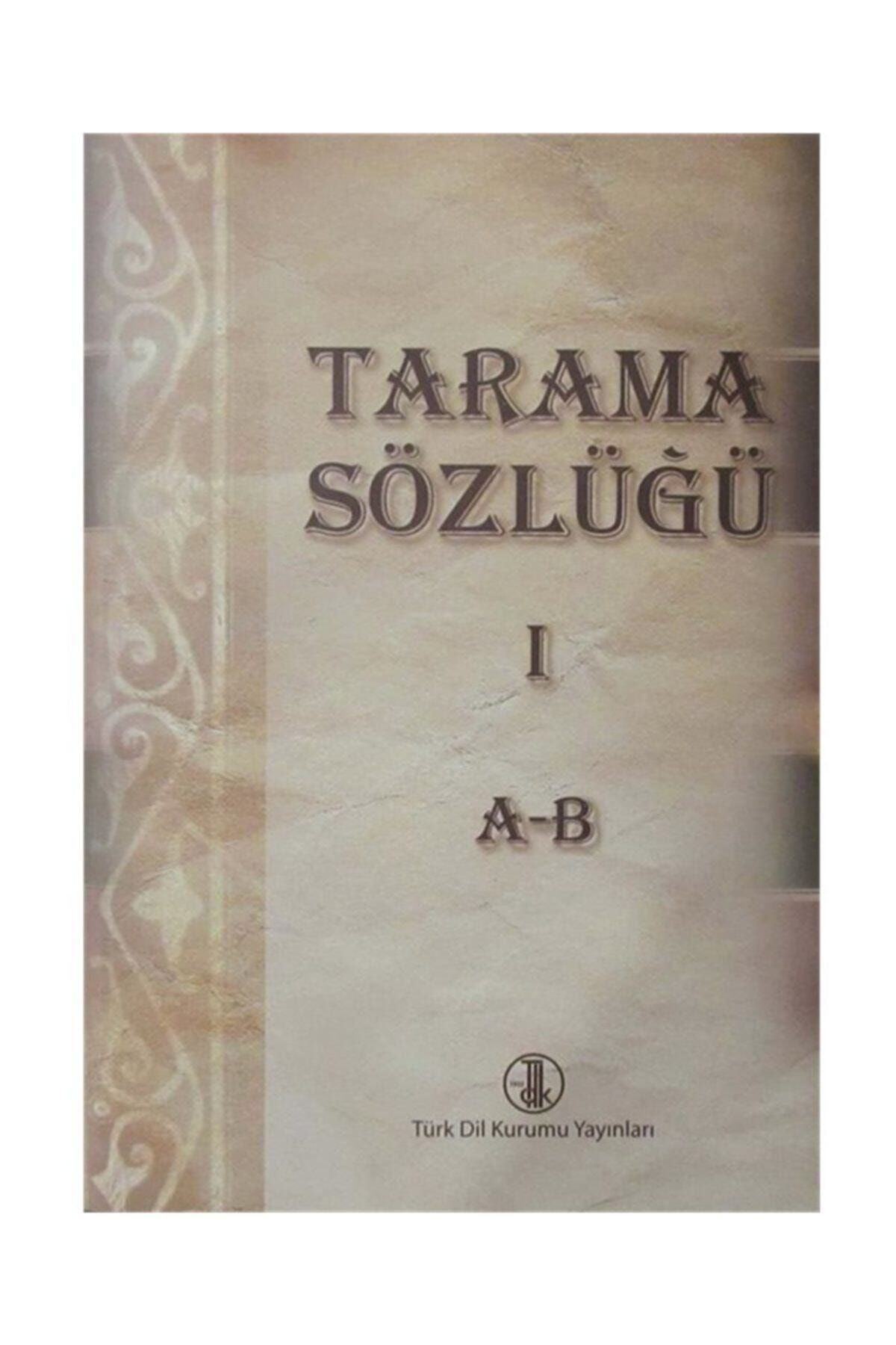 Türk Dil Kurumu Yayınları Tarama Sözlüğü (8 Cilt Takım)