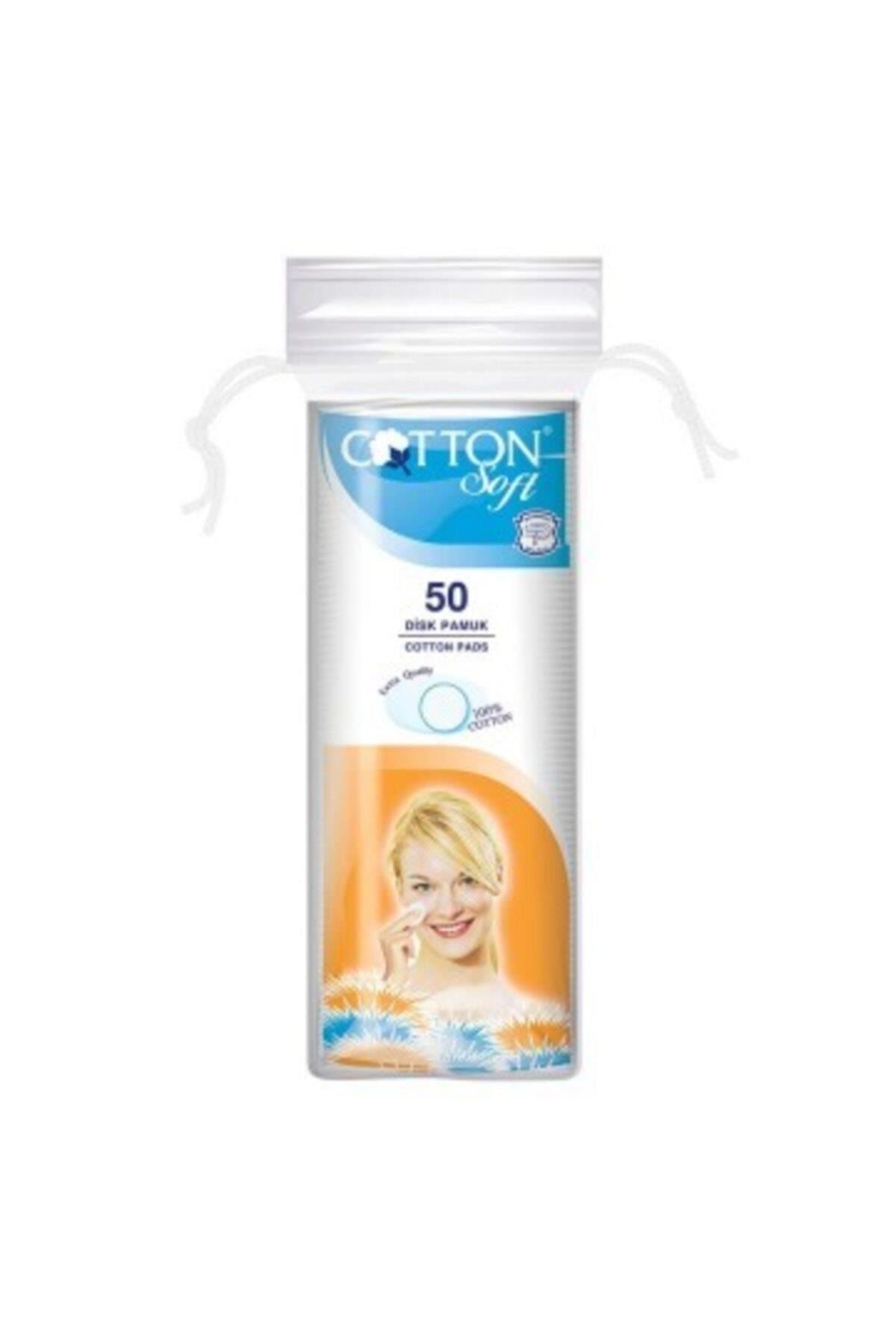 Cotton Soft Makyaj Temizleme Pamuğu 50 Disk