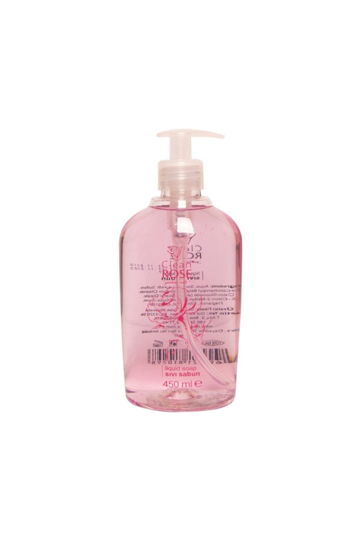Clean Rose Gül Özlü Sıvı Sabun 400 ml