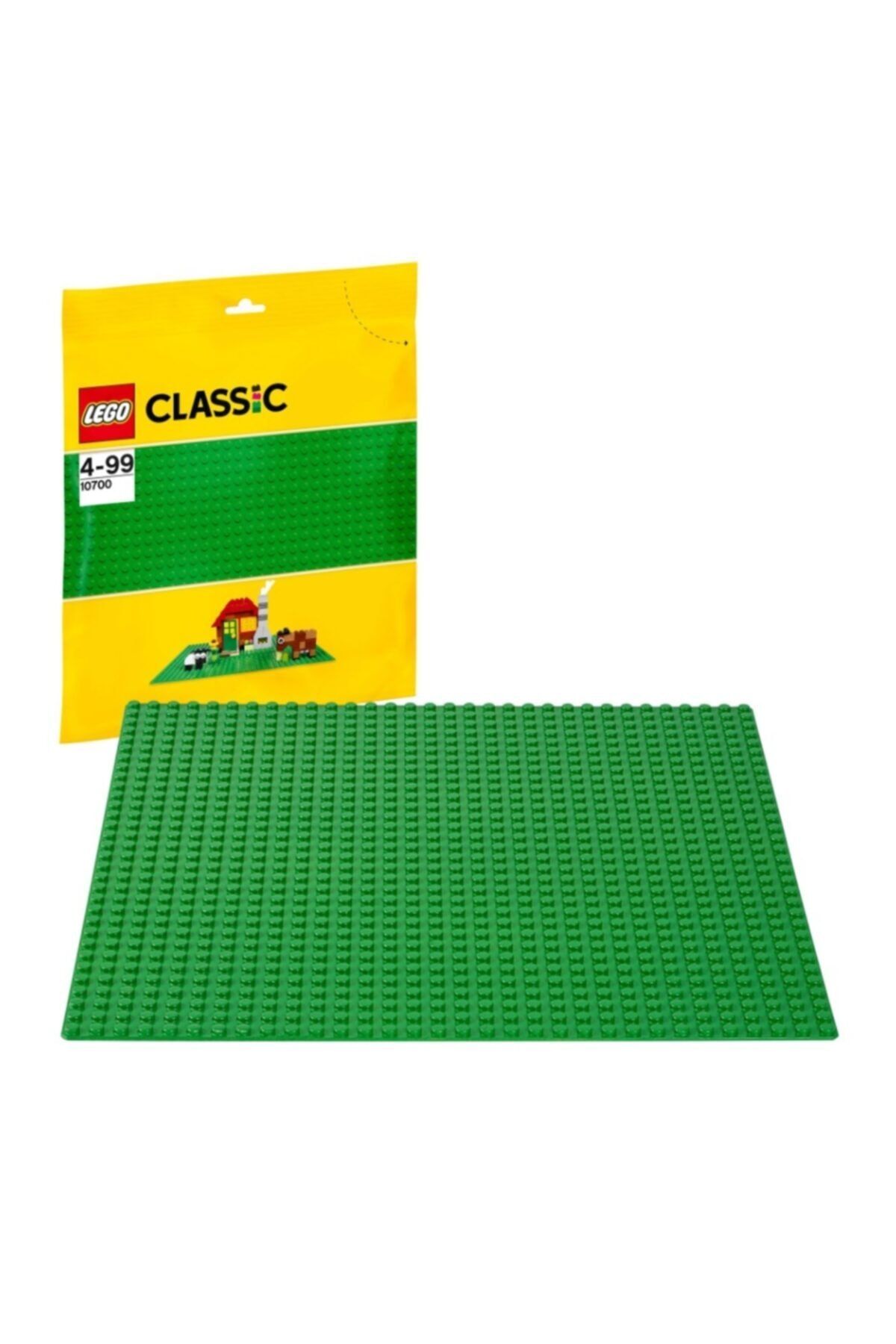 LEGO Classic Yeşil Zemin 10700 | 4+ Yaş Için Tasarım Alanı 25,5 X 25,5 cm (1 Parça)