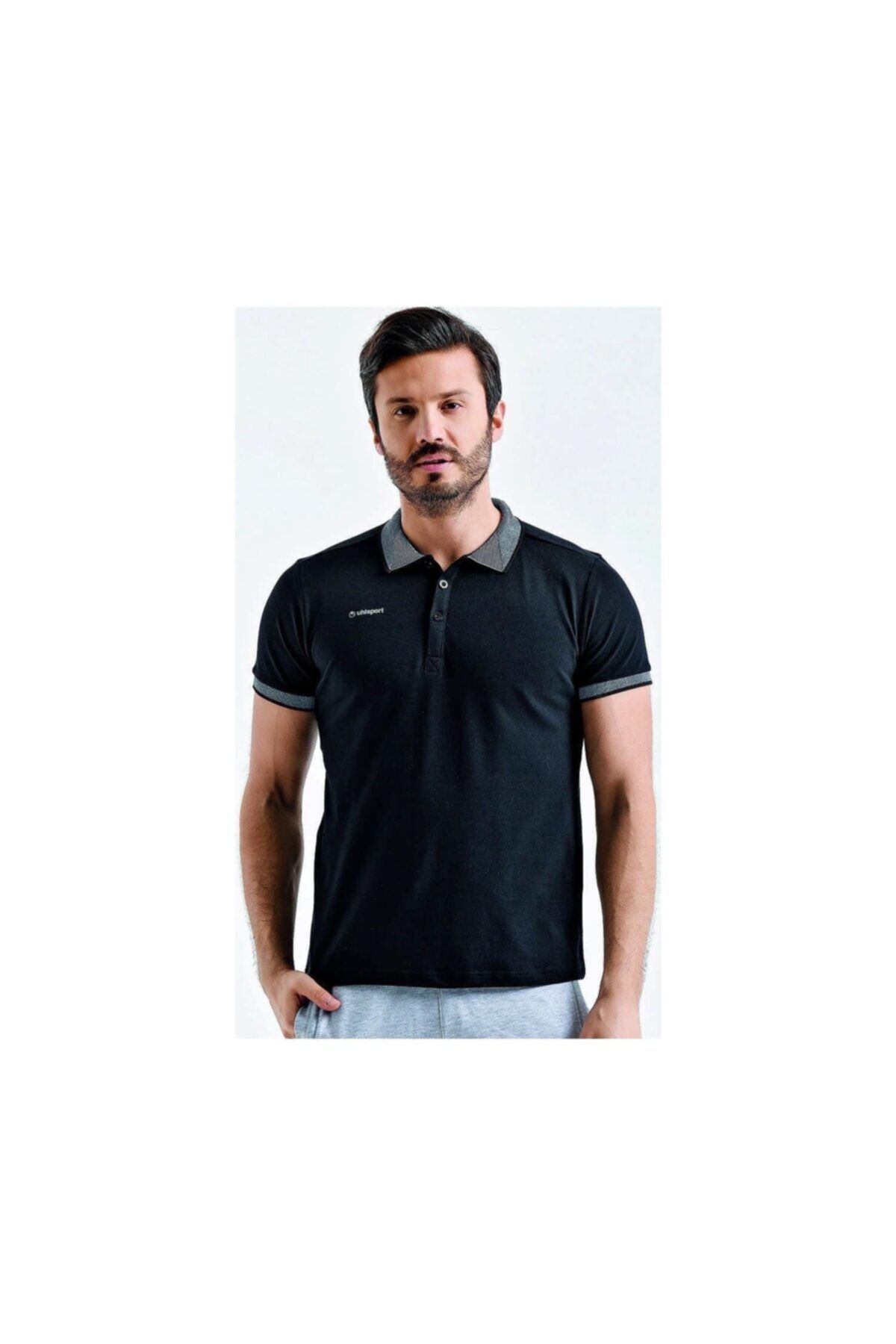 uhlsport 3201131 T-shirt Polo Yaka Pamuk Slince