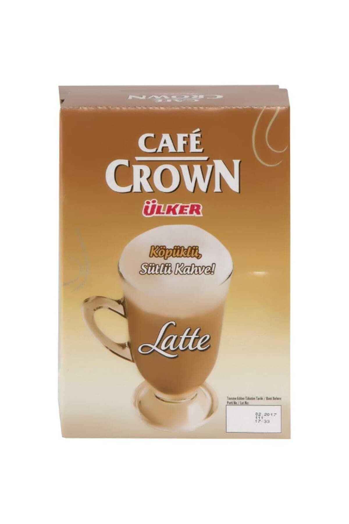 Ülker Cafe Crown Latte Köpüklü Sütlü Kahve 17 Gr - 24 Adet