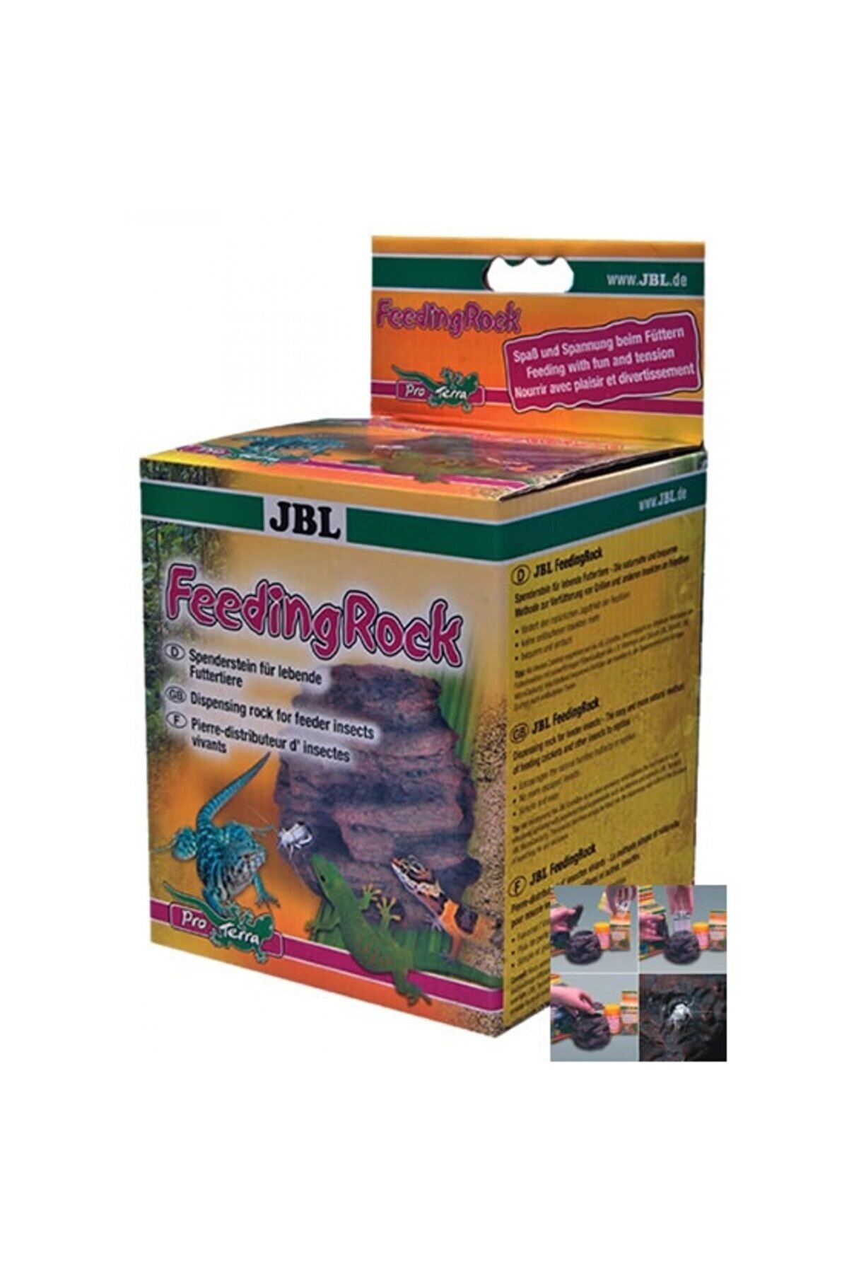 JBL Feeding Rock Sürüngen Beslenme Kayası 13x11x12cm