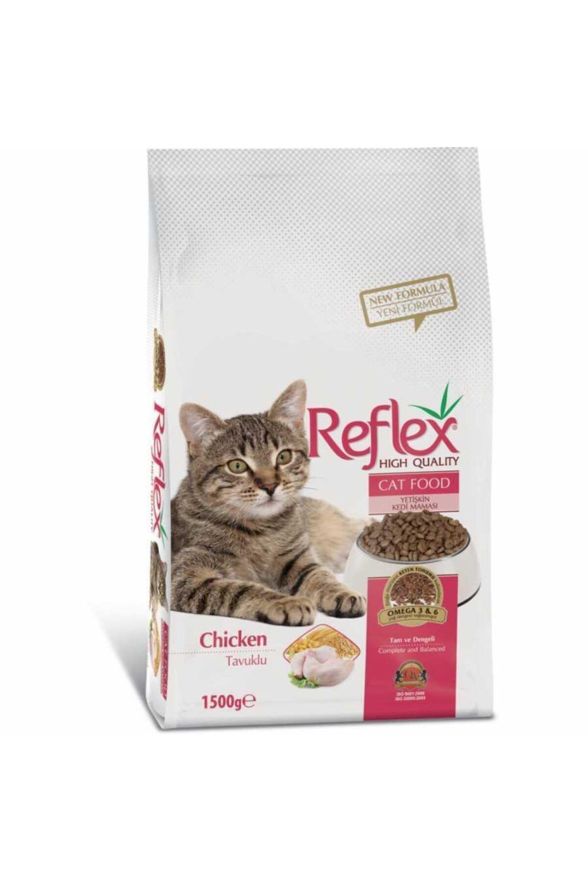 Reflex Adult Tavuklu Yetişkin Kedi Maması 1,5 kg