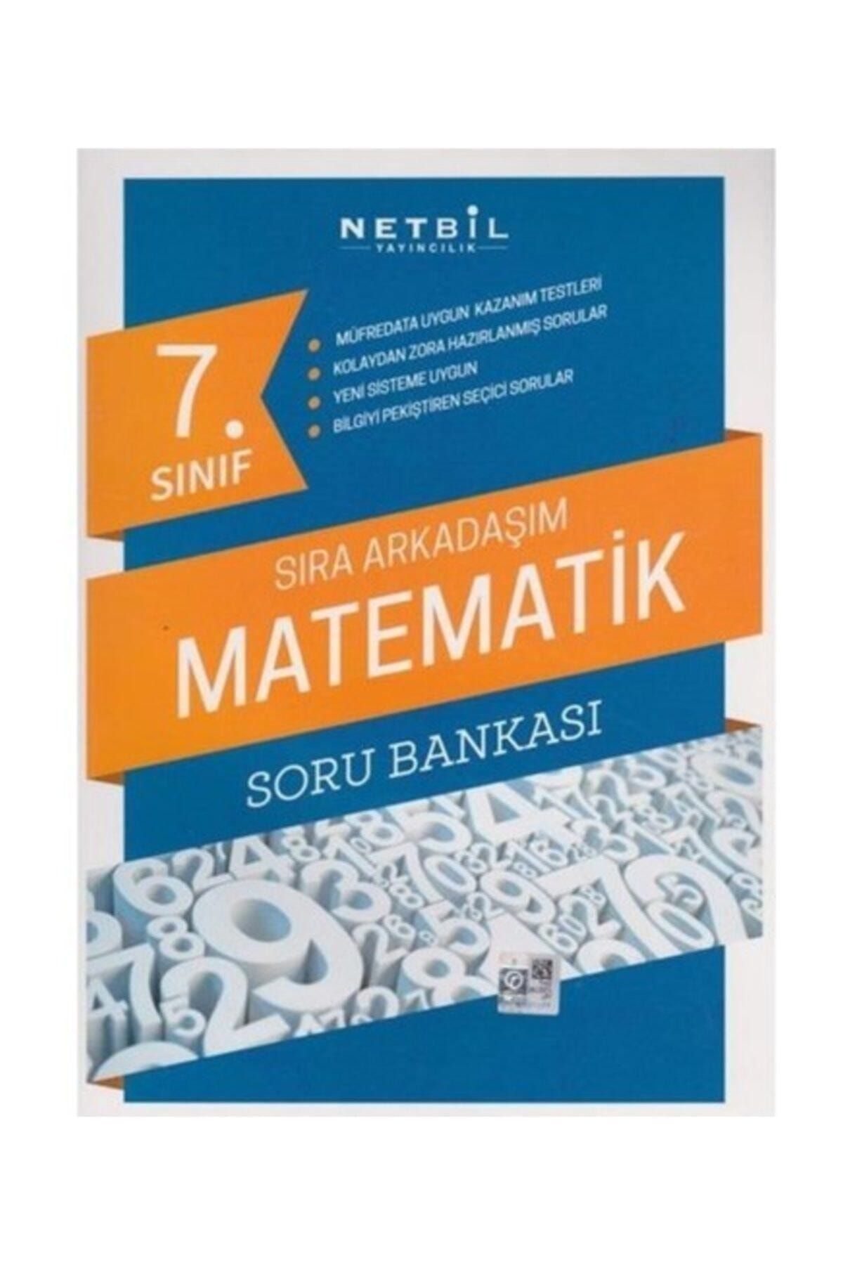 Netbil Yayınları 7.Sınıf Matematik Sıra Arkadaşım Soru Bankası Yeni