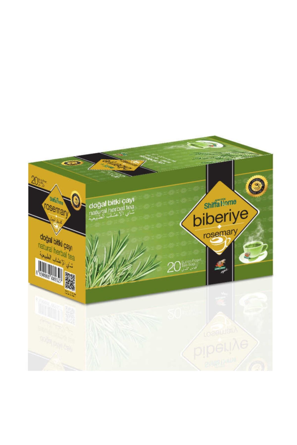 Shiffa Home Biberiye Bitki Çayı 20 Adet Doğal Bitki Çayı