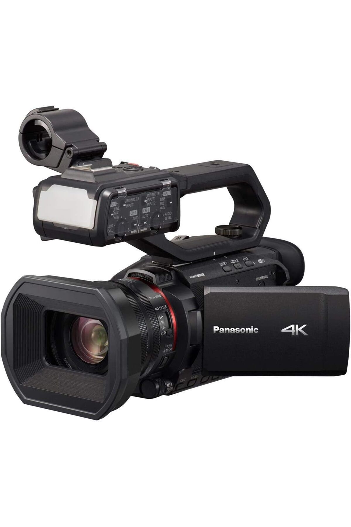 Panasonic HC-X2000 4K Video Kamera (2 Yıl Panasonic Türkiye Garantili)
