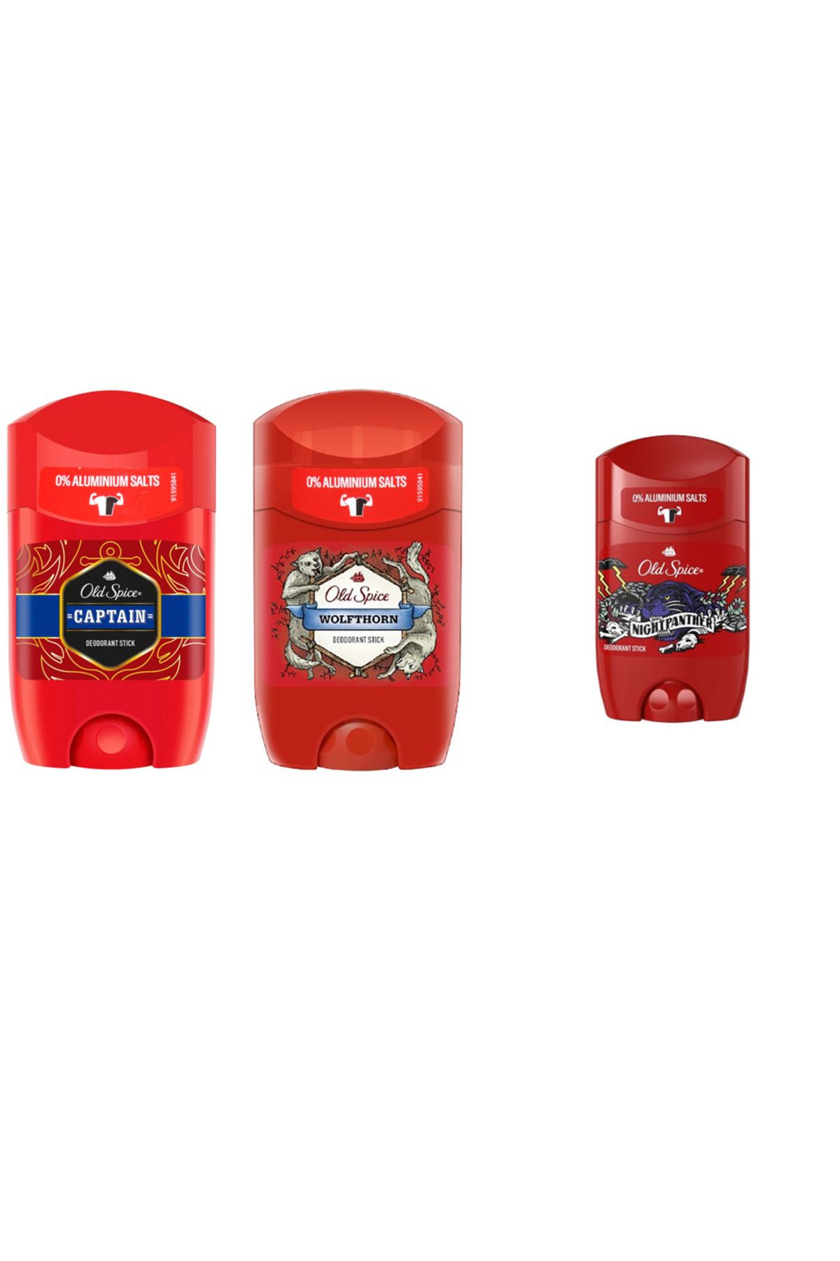 Old Spice Stick Deodorant 50 ml Night Panther +Old Spice Stick50mlWolfthorn+OldSpiceStick50mlCaptain