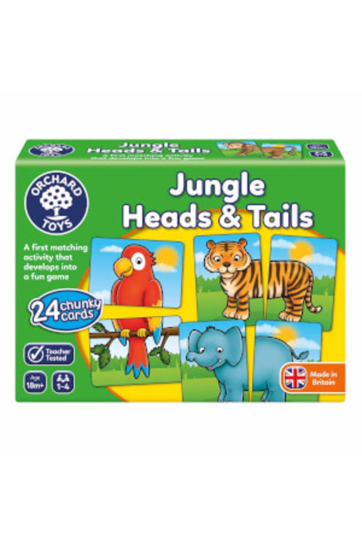 Jungle Heads and Tails Hafıza Oyunu 1 Adet