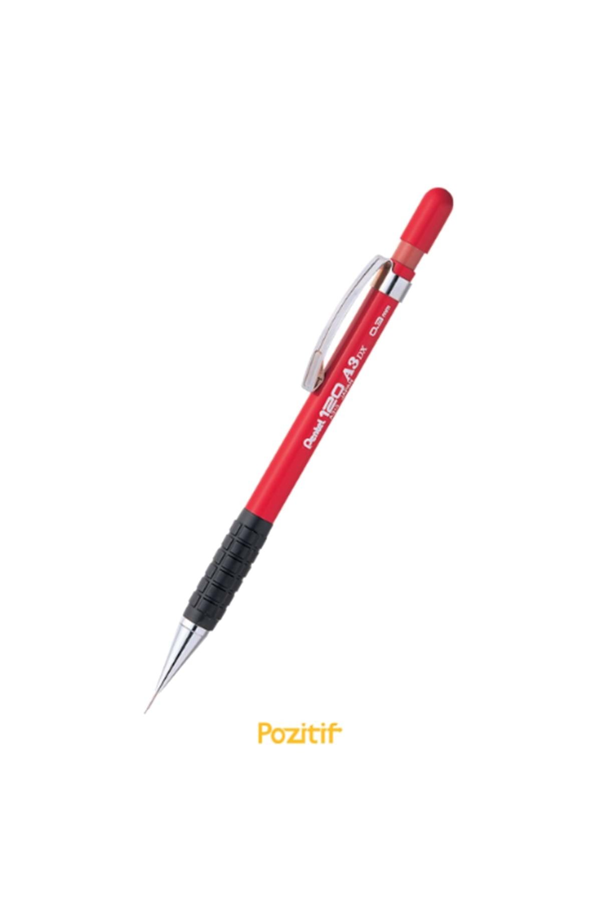 Pentel 0.3 Mm - Kırmızı Versatil Kalem A313-b