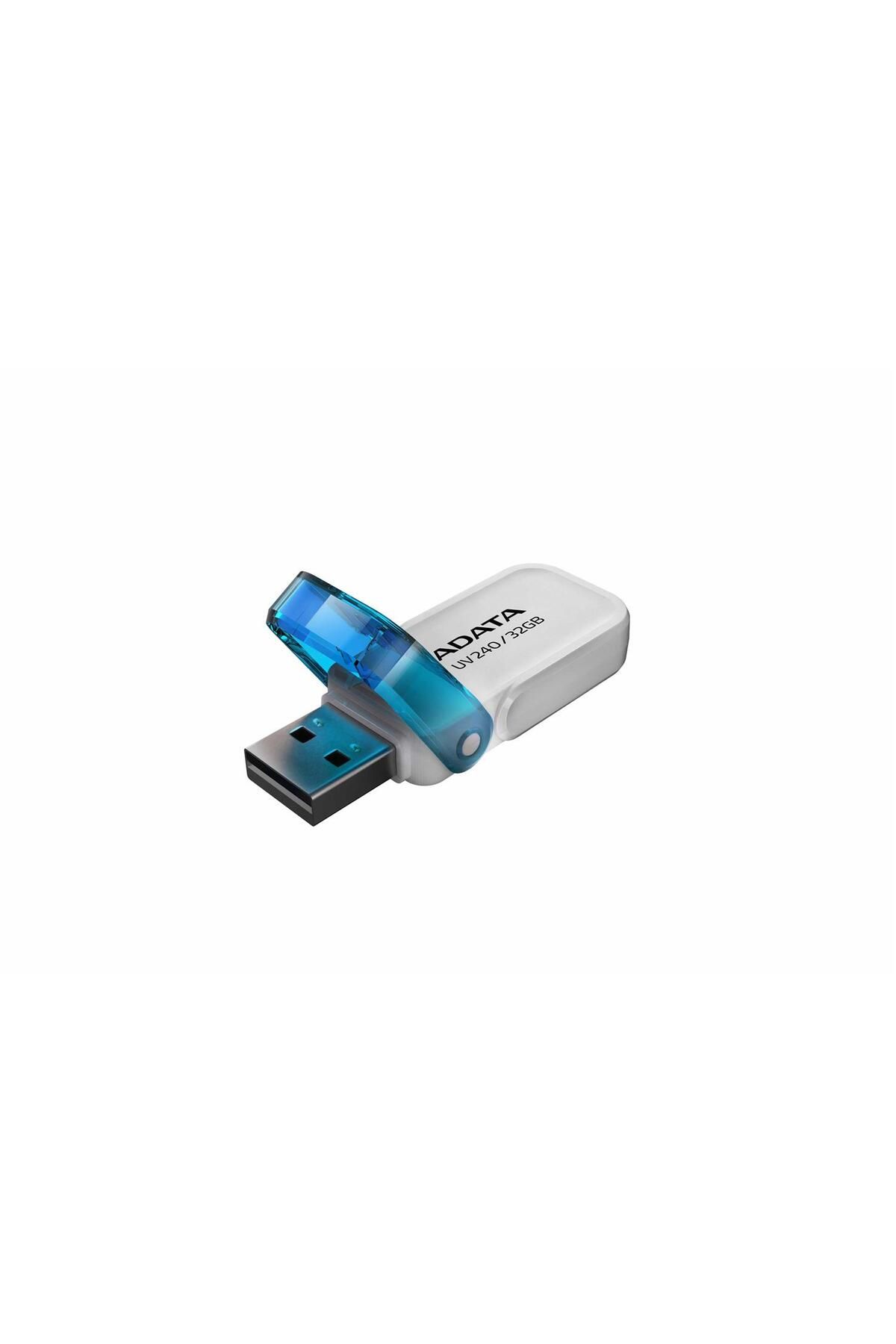 Yerli Adata 32 GB USB2.0 Beyaz Flash Bellek 32 GB Flash Bellek