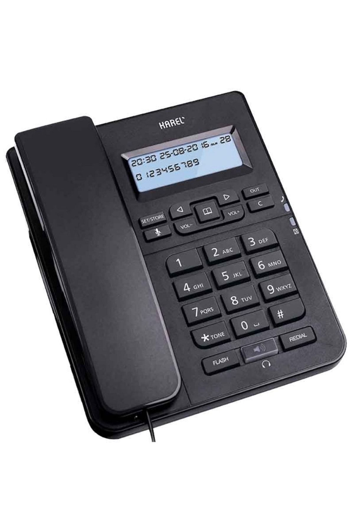 KAREL Tm-145 Kulaklık Ekranlı Masaüstü Telefon