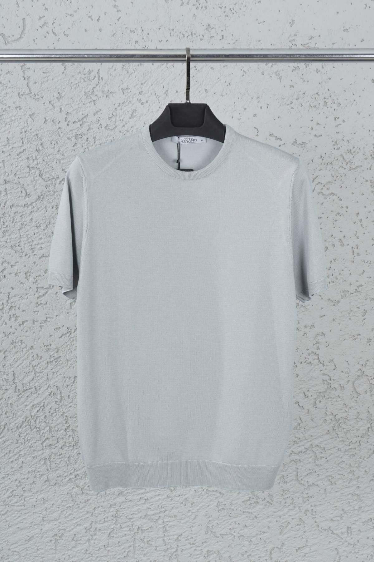 Dynamo Erkek Gri O Yaka T-Shirt 077810