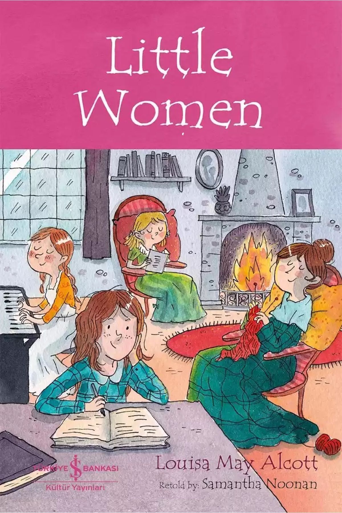 Türkiye İş Bankası Kültür Yayınları Little Women - İngilizce Çocuk Okuma Kitabı