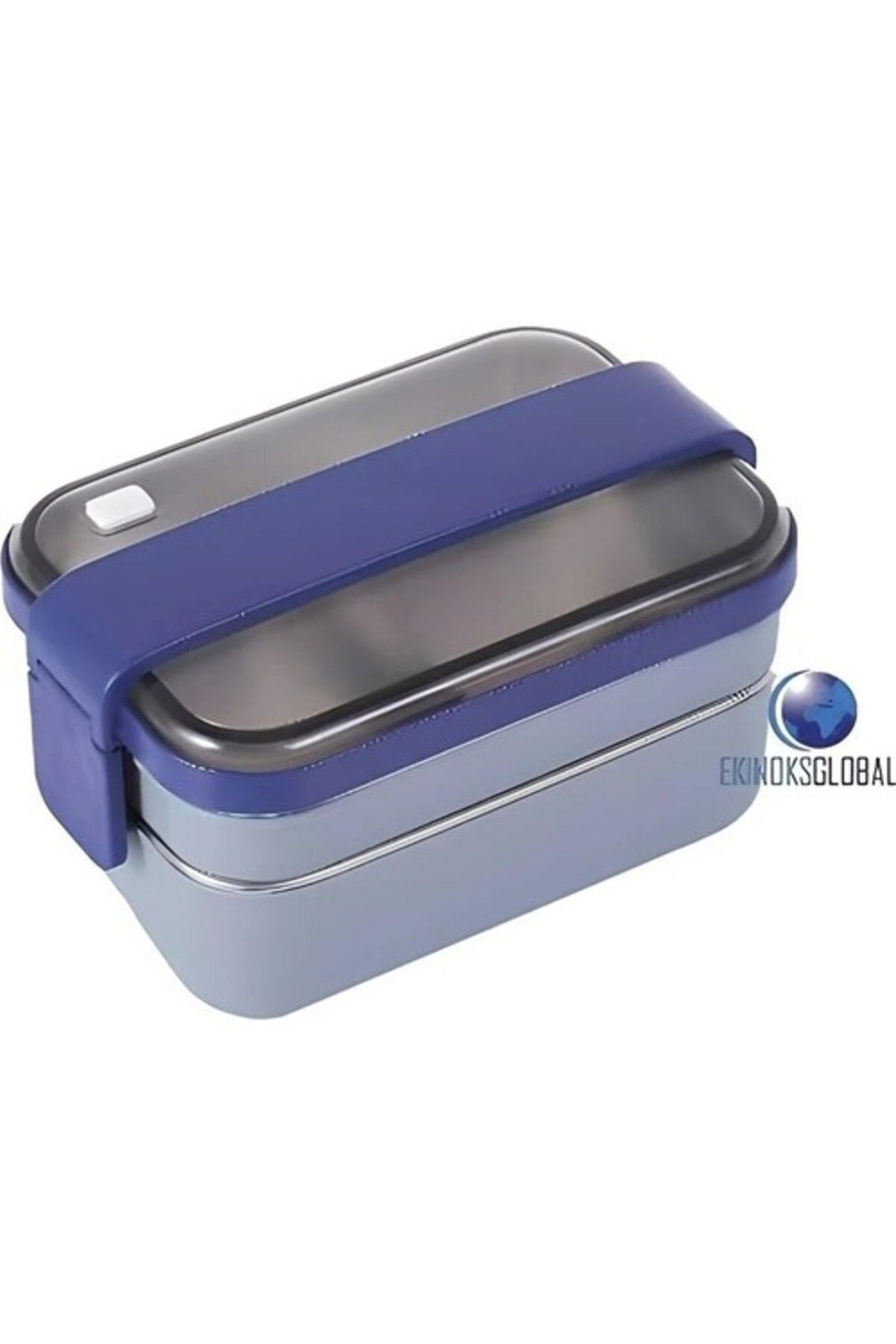 Vagonlife Lunch Box Çelik Gri-mor Beslenme Kabı-sefer Tası 1200 ml Bl20183