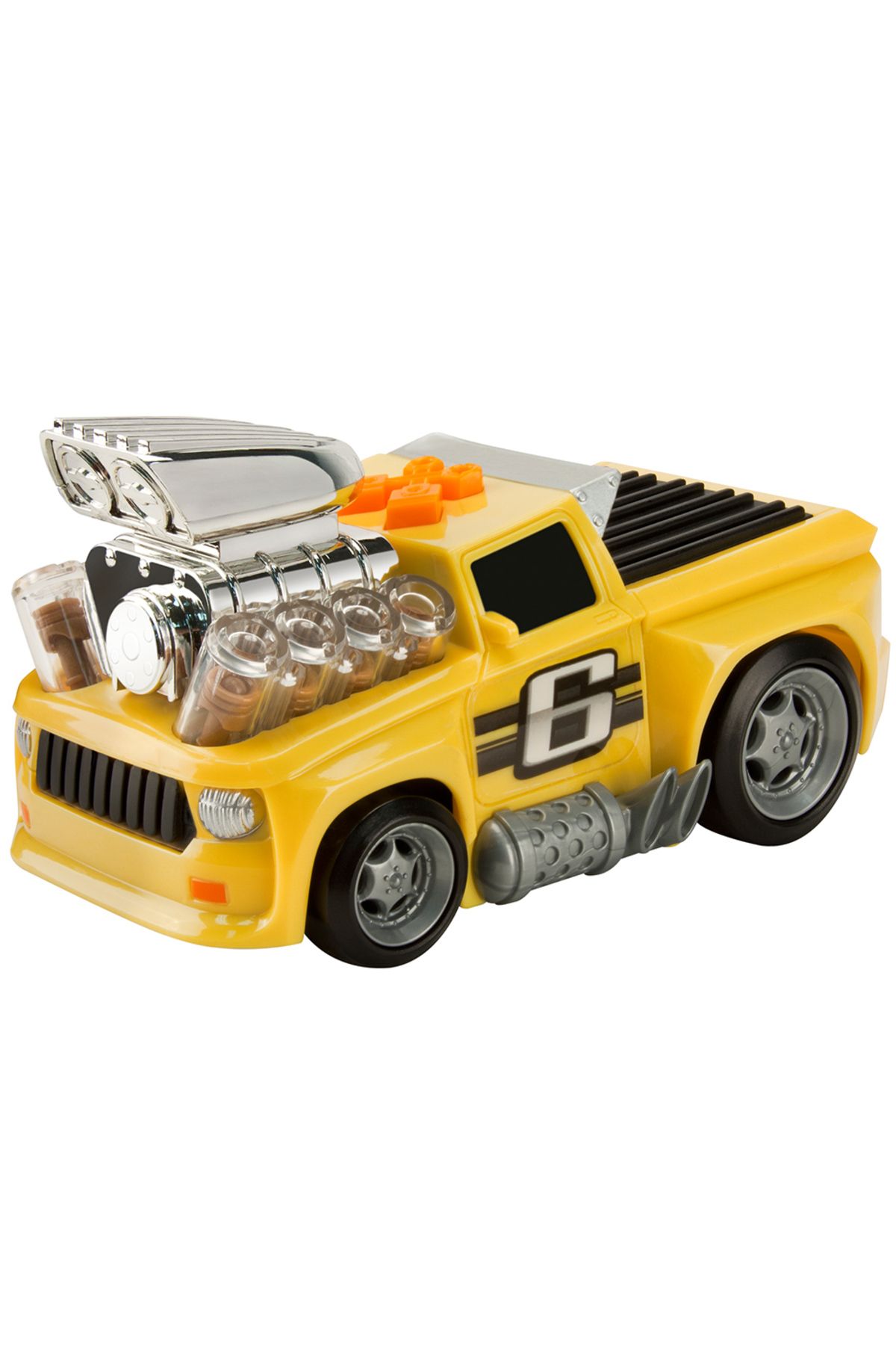 Road Rippers Mini Piston Thumper Sesli Ve Işıklı Araba Sarı