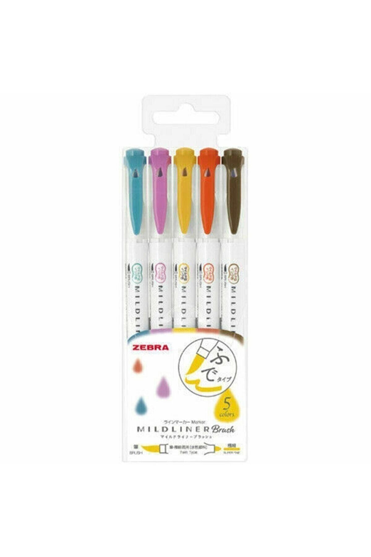Zebra Mıdlıner Brush Pen Rc Set