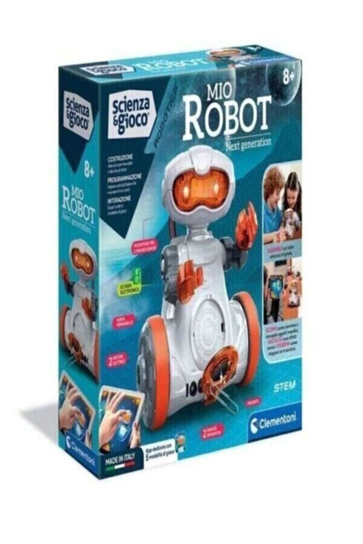 Clementoni 64957 Mio Robot (yeni Nesil) /robotik Laborutavarı /bilimveoyun +8 Yaş