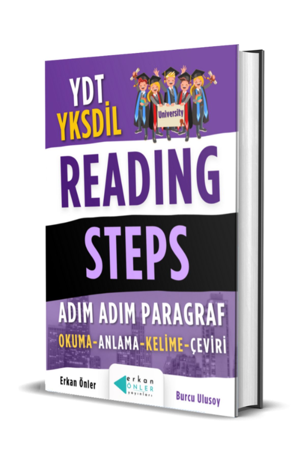 Erkan Önler Yayınları YDT-YKSDİL  READING STEPS
