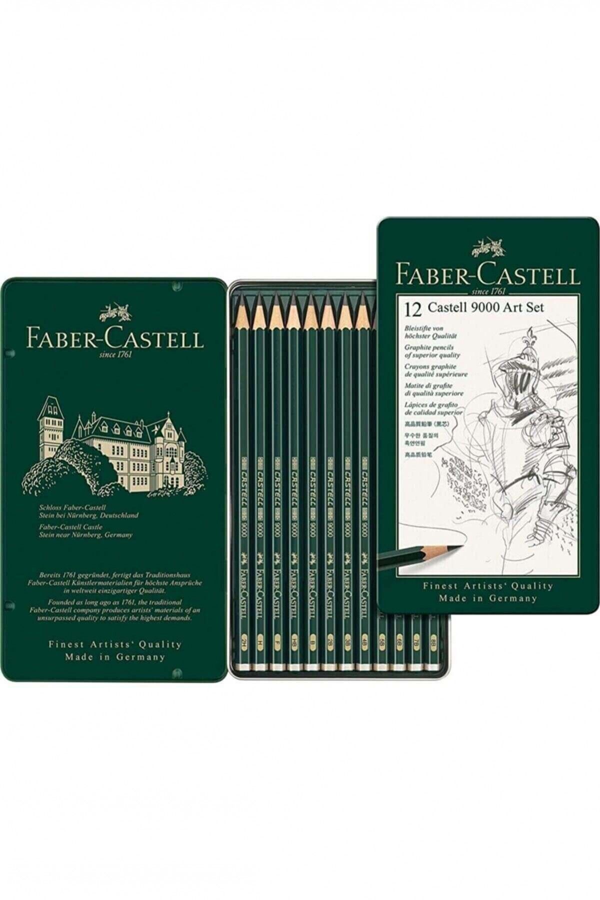 Faber Castell Faber 9000 (8b-2h ) Desing Kurşun Kalem Set 119065