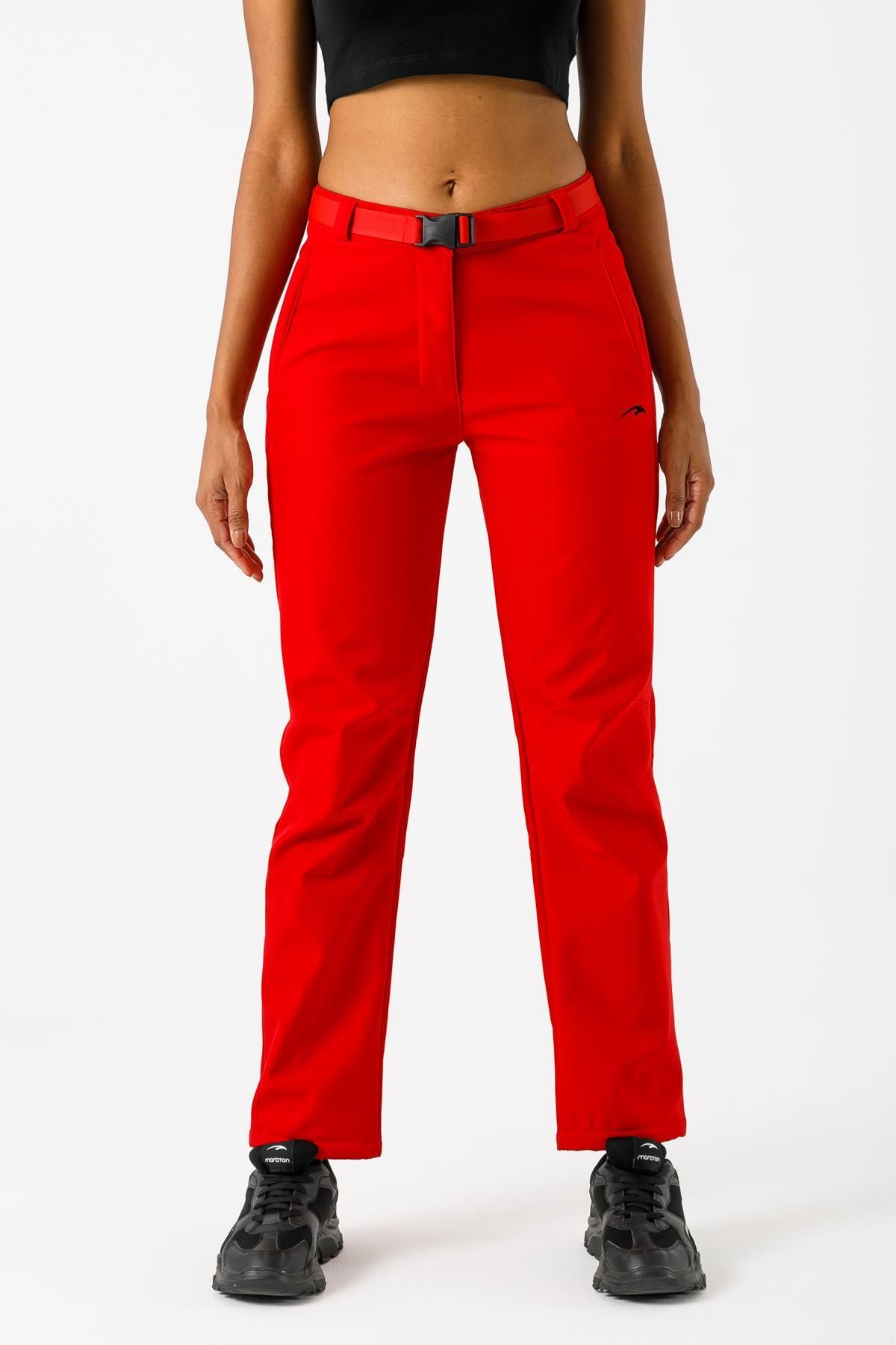 MARATON Sportswear Regular Kadın Outdoor Koyu Kırmızı Pantolon 17711
