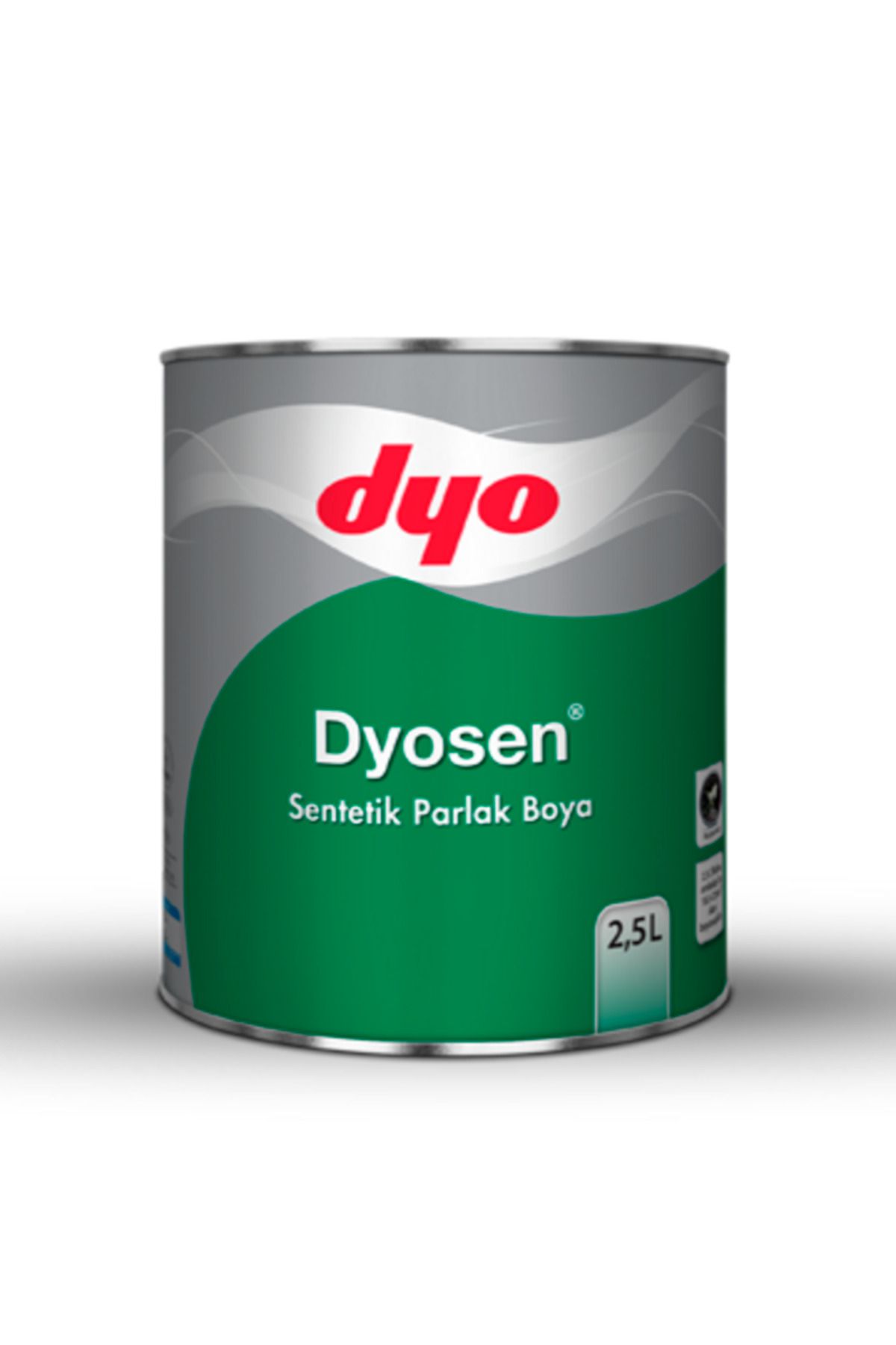 Dyo Dyosen Sentetik Parlak Boya 2,5lt ( Renk Seçiniz ) TopalakBoyaHırdavat