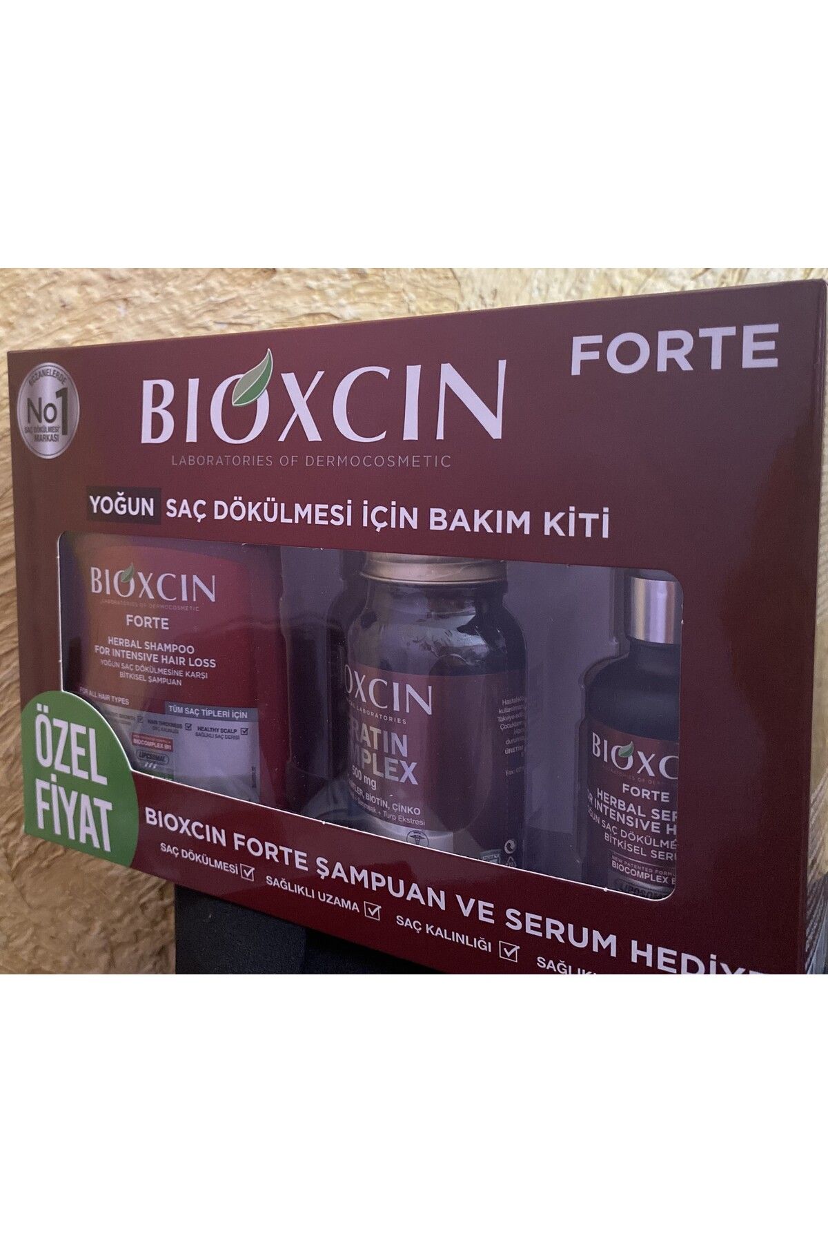 Bioxcin Forte Yoğun Saç Bakım Kiti