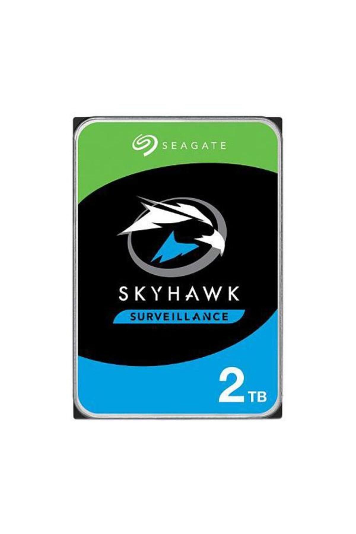 Seagate St2000vx015 Skyhawk 3.5" 2tb 5900rpm 256mb Sata 7/24 Harddisk