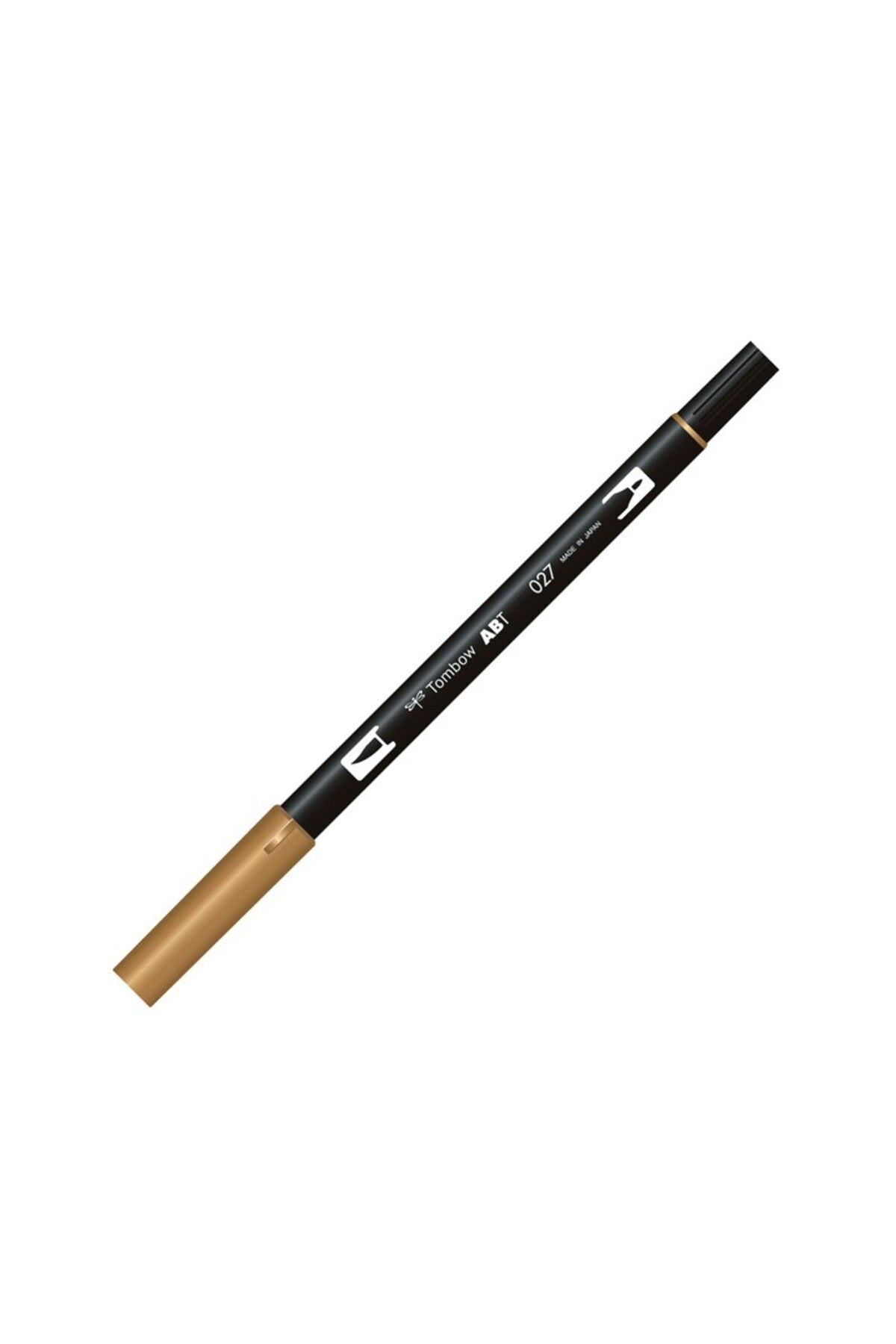 Tombow Ab-t Dual Brush Pen Grafik Kalemi Dark Ochre 027