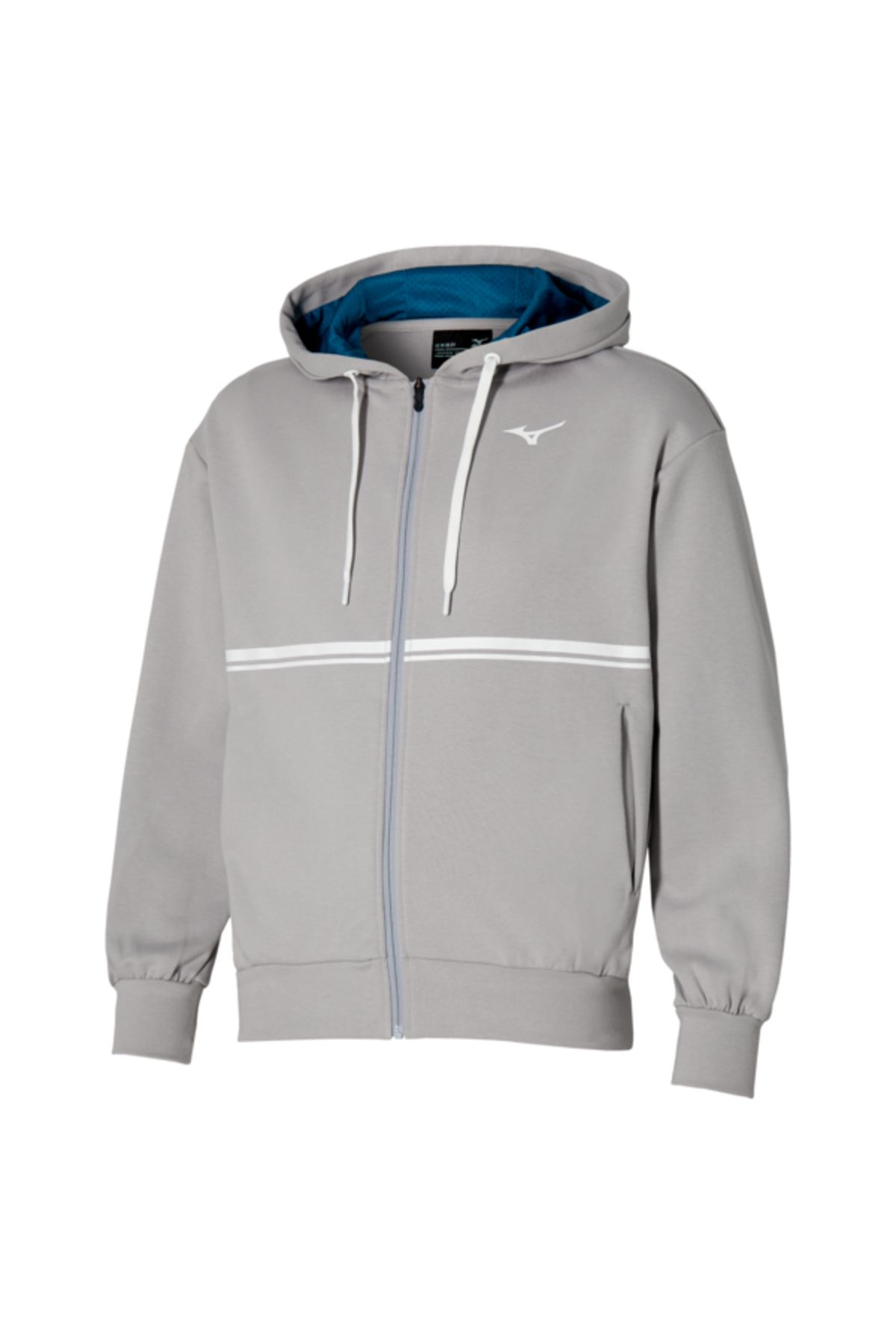 Mizuno Athletics Sweat Jacket Erkek Sweatshirt Gri