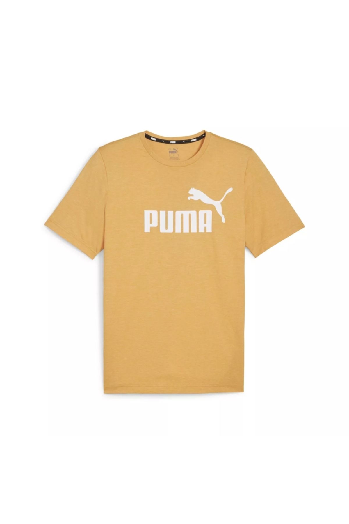 Puma Essential Heather Tee Erkek Sarı Günlük Stil Tişört 58673691