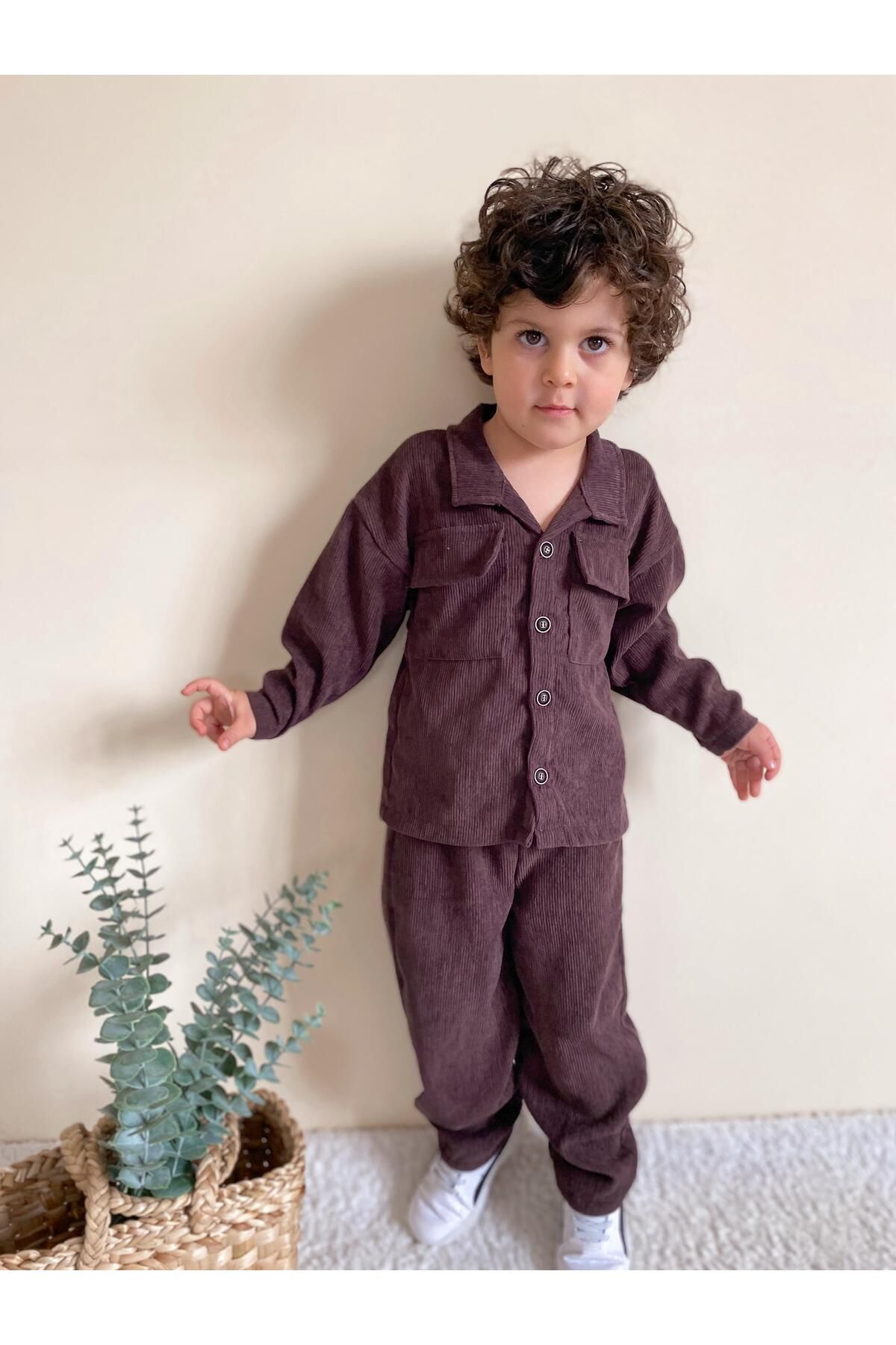 MiaBaby Fitilli Unisex İkili Ceketli Takım