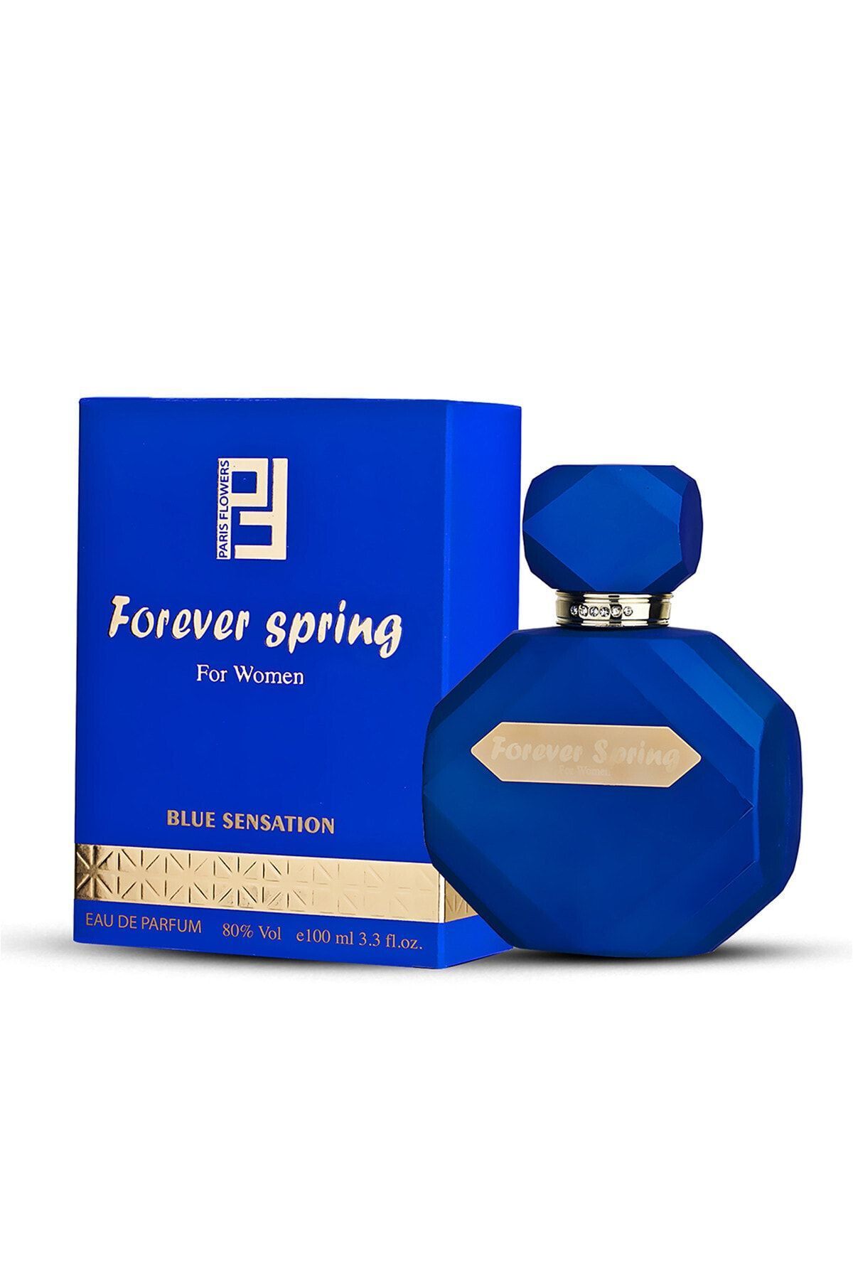 Paris Flowers Forever Spring ( Blue Sensation) Edp 100 ml Kadın Parfümü 8680589812120