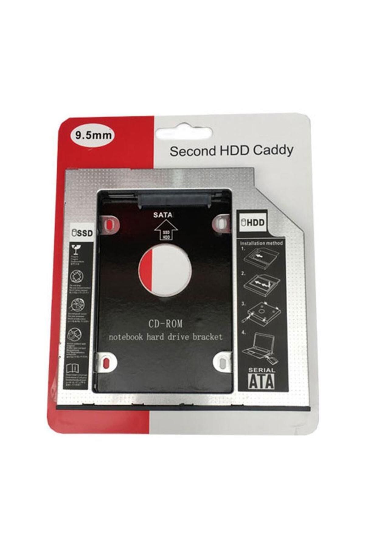 Ars Hdd Caddy 9.5mm 2.5" Sata 2nd Hdd Caddy