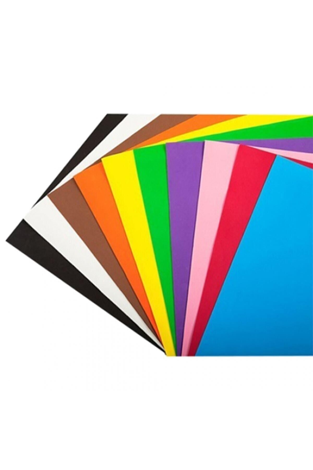 Umur 50 X 70 Cm Fon Kartonu 120 gr Karışık Renk (100 LÜ PAKET)