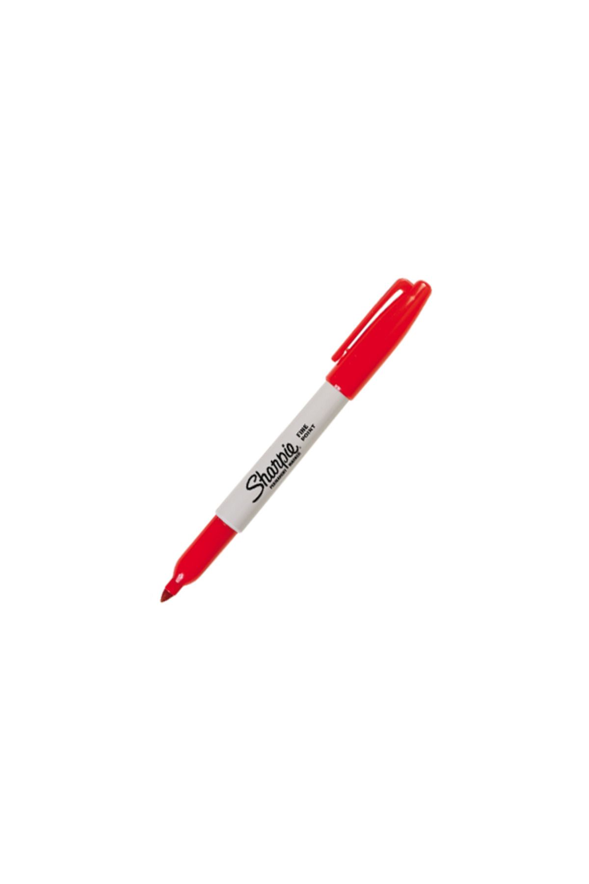 Sharpie Markör Permanent Fine Yuvarlak Uçlu Kırmızı (12 Lİ)