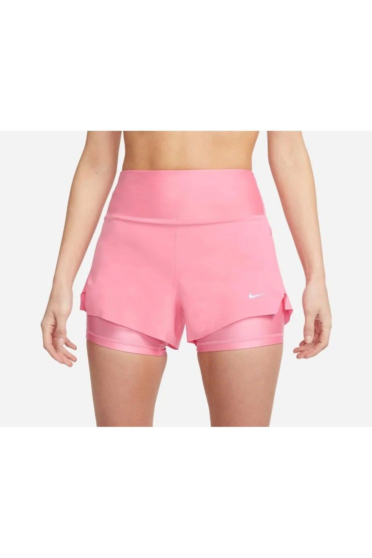 Nike Dri-Fit Swift Mid-Rise 8cm (approx.) 2-in-1 Running Kadın Şort