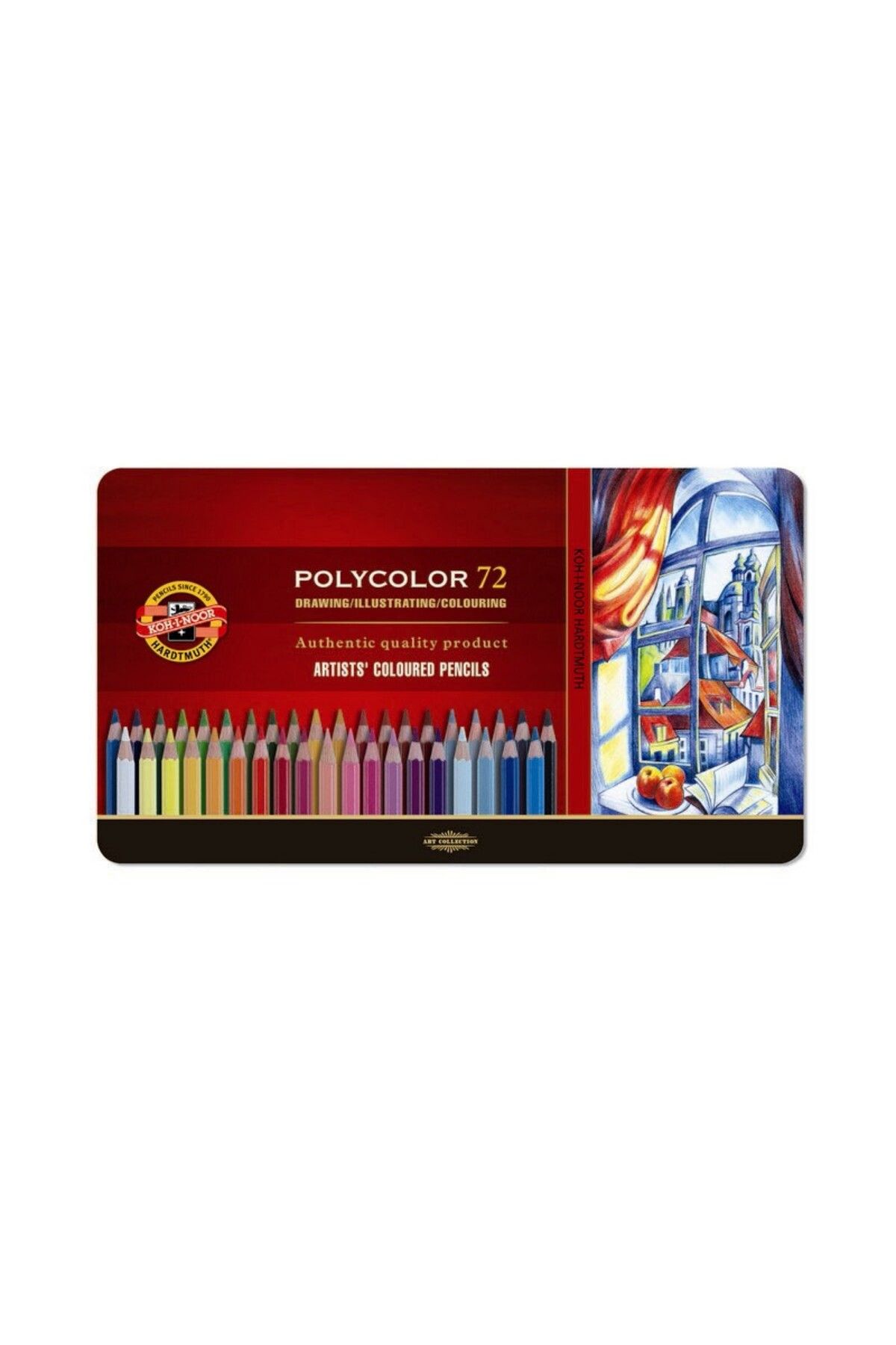 Kohinoor Set Of Artist´s Coloured Pencils 3827 (72 Lİ)