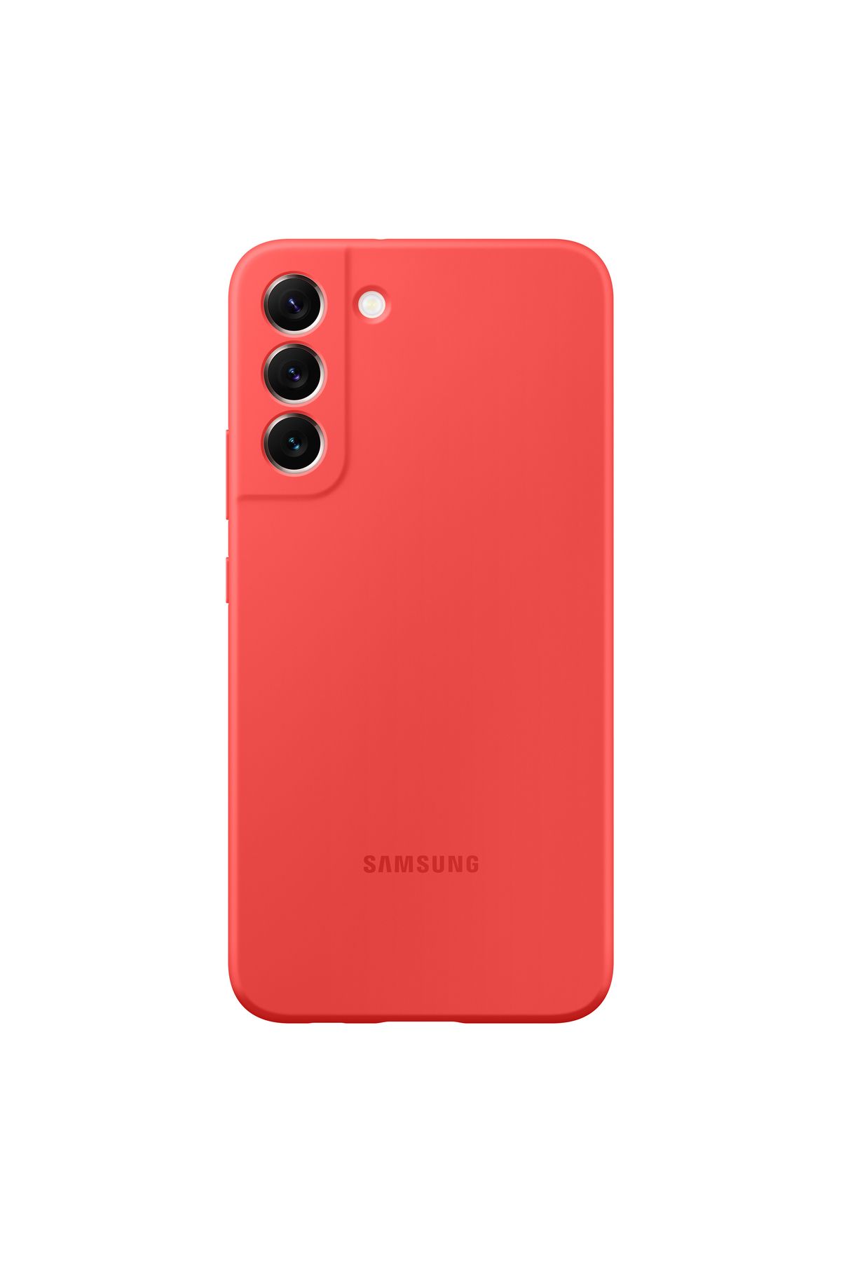 Samsung Galaxy S22 Plus Silikon Kılıf Kırmızı