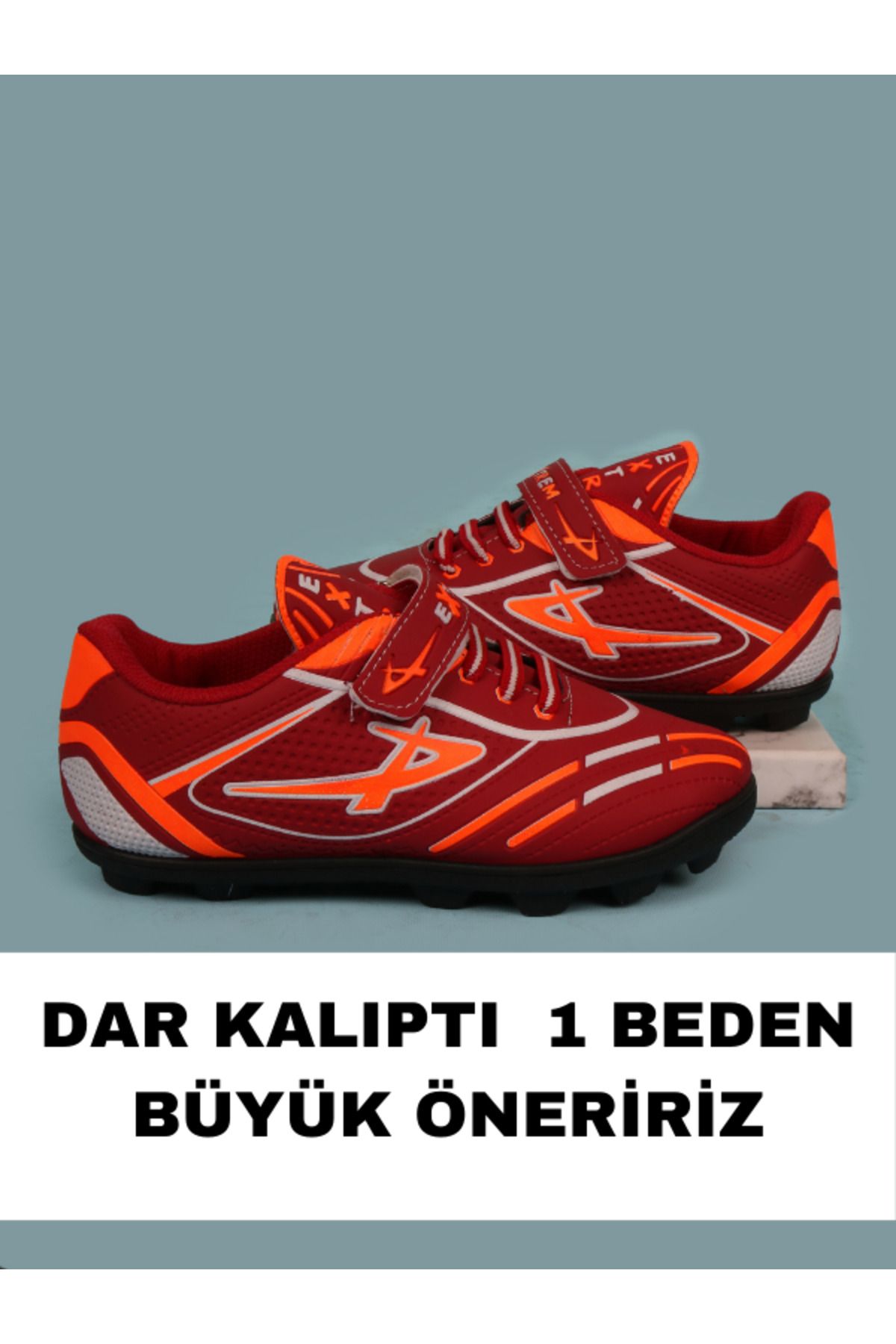 AYN-Shoes Çocuk Renkli-Kırmızı Mercury Futbol Ayakkabısı