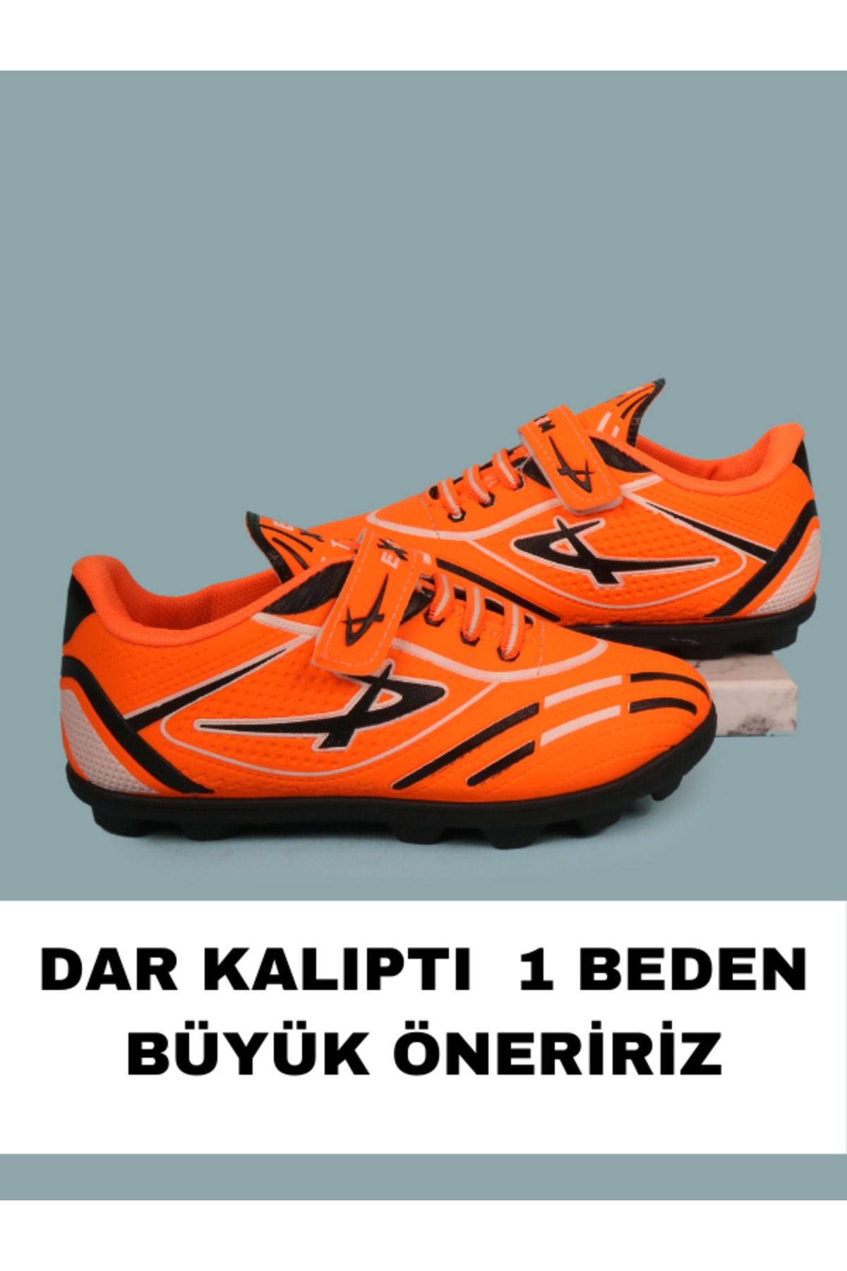AYN-Shoes Çocuk Renkli-Turuncu Mercury Futbol Ayakkabısı