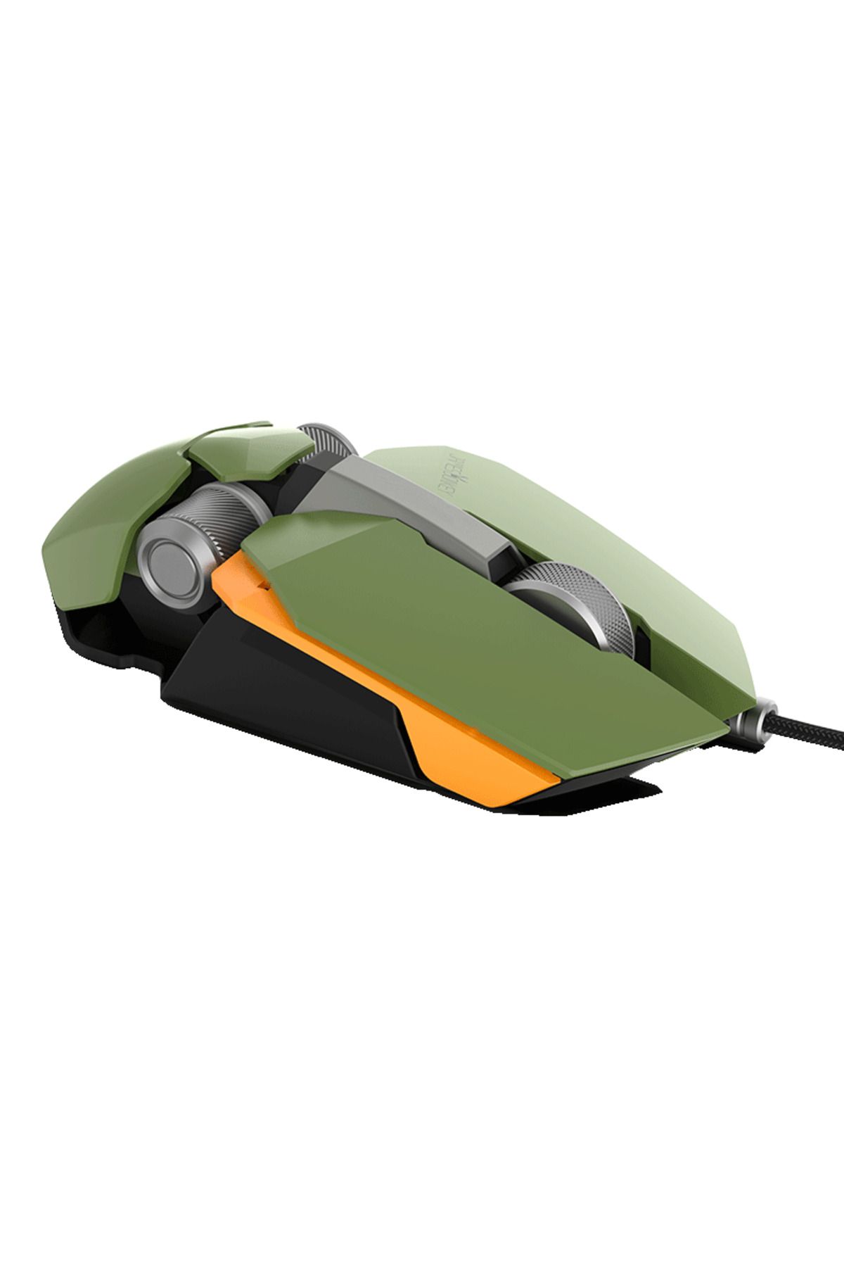 Genel Markalar 850r 12000dpı 8 Tuş Pmw3360 Sensör Rgb Optik Yeşil Gaming Mouse