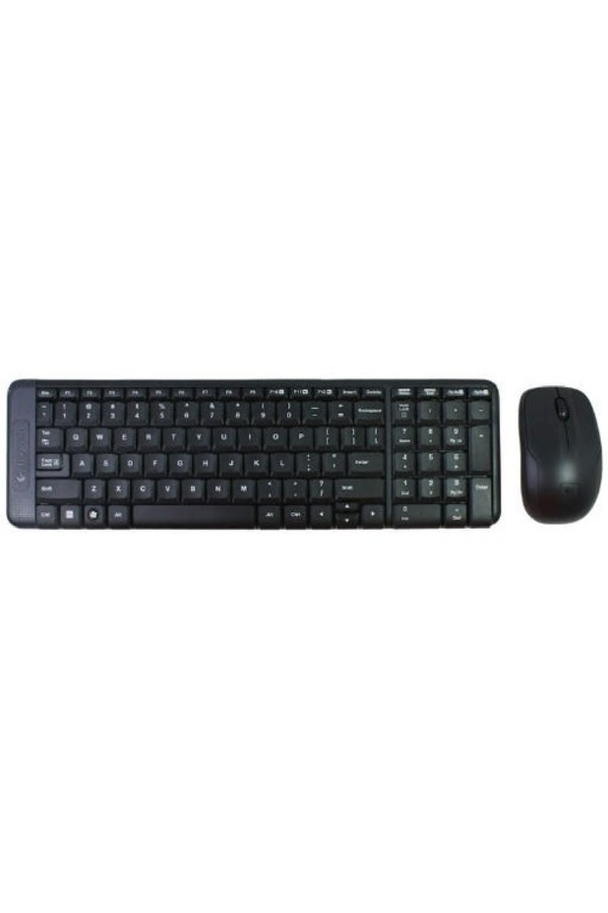 logitech Mk220 Kablosuz Türkçe Q Klavye Mouse Seti - Siyah
